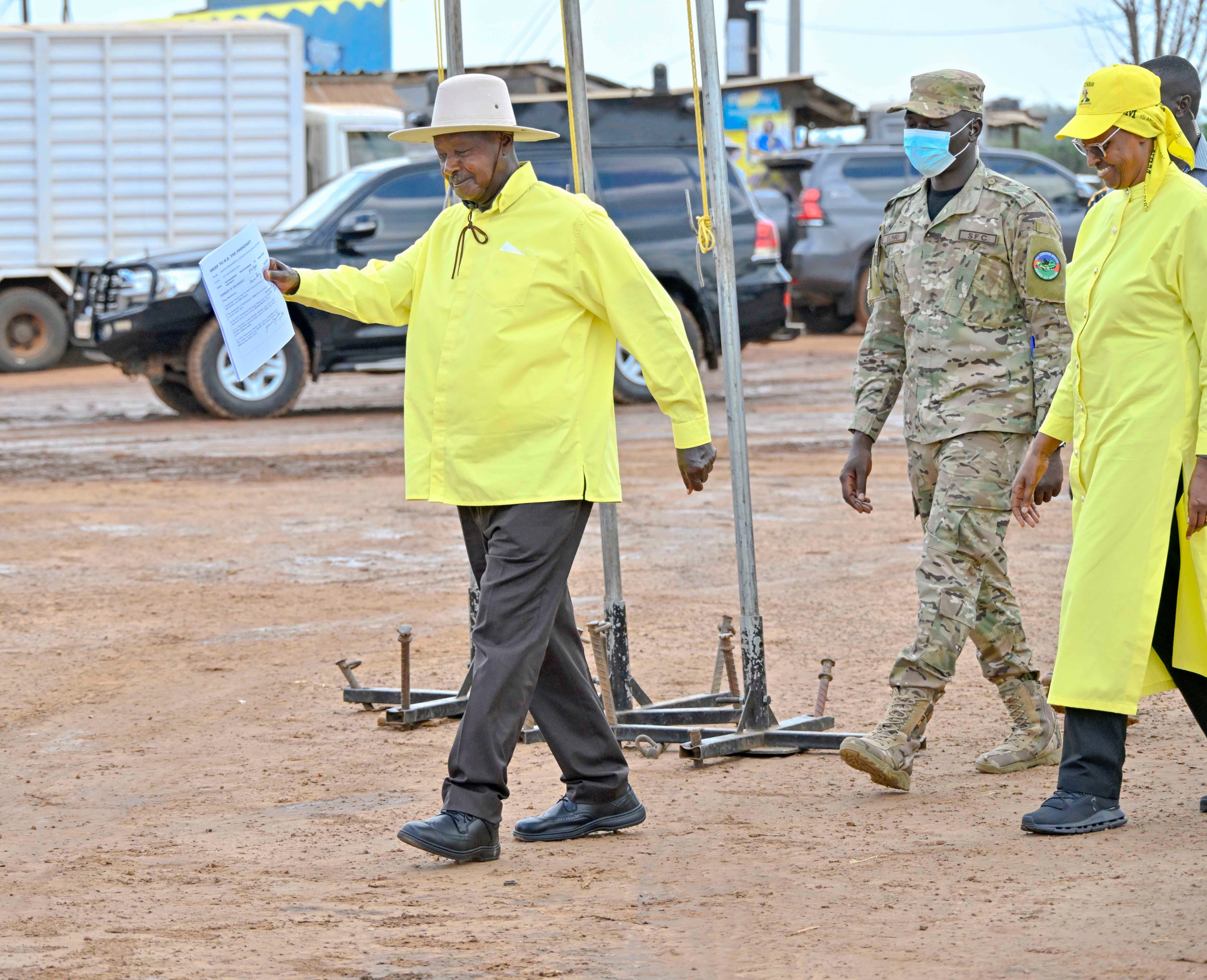 Museveni Revisits Site of Idi Amin Standoff in Namayingo