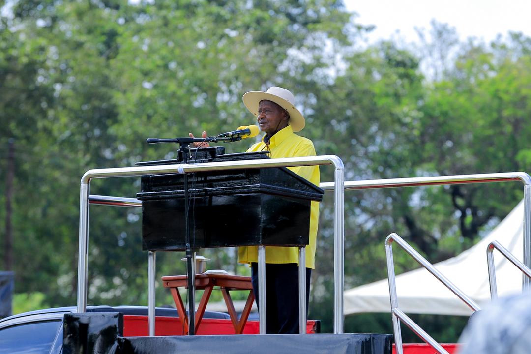 Museveni Commends Katakwi Residents for Maintaining Peace, Backing Development