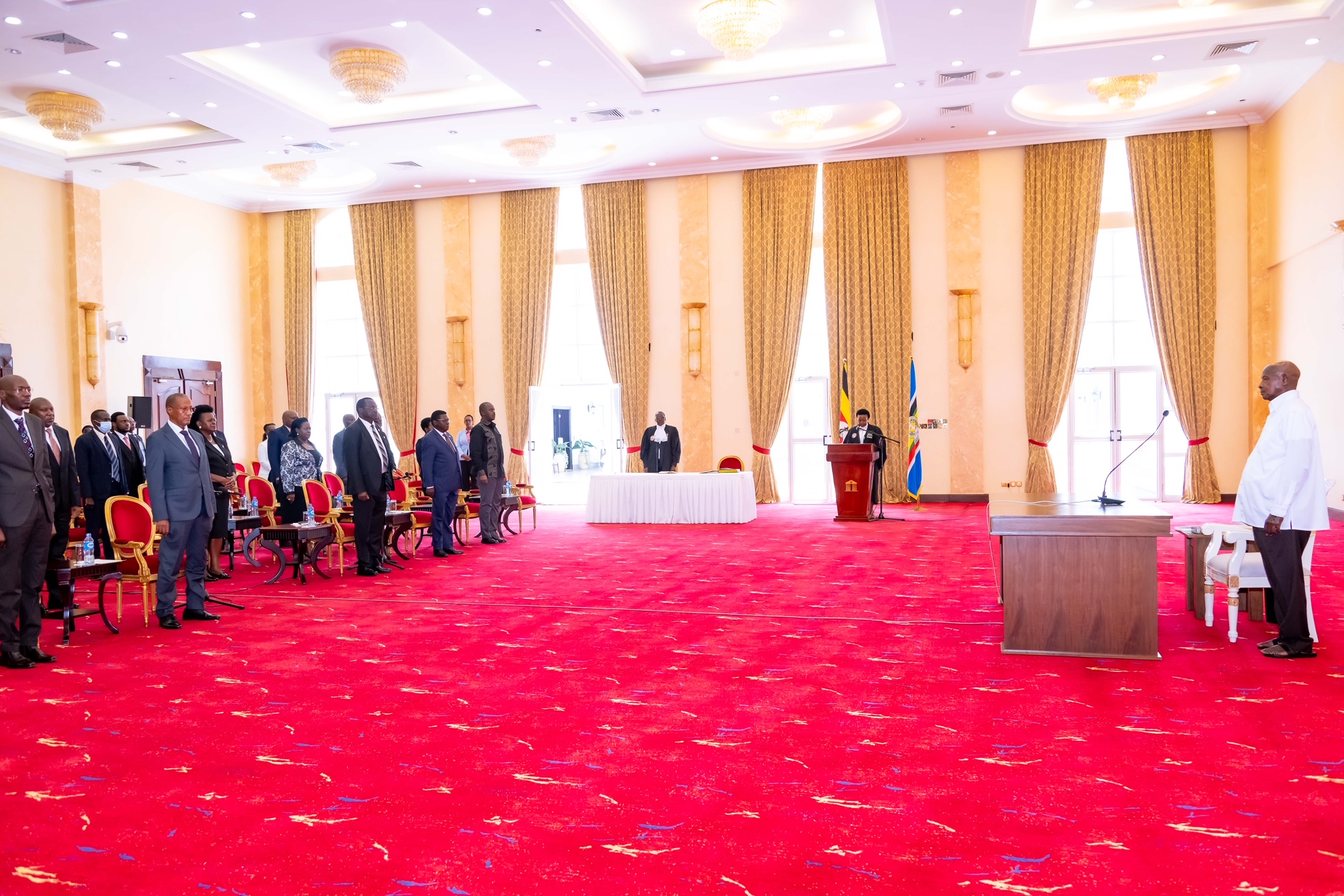 Museveni Swears In Nine New Judges