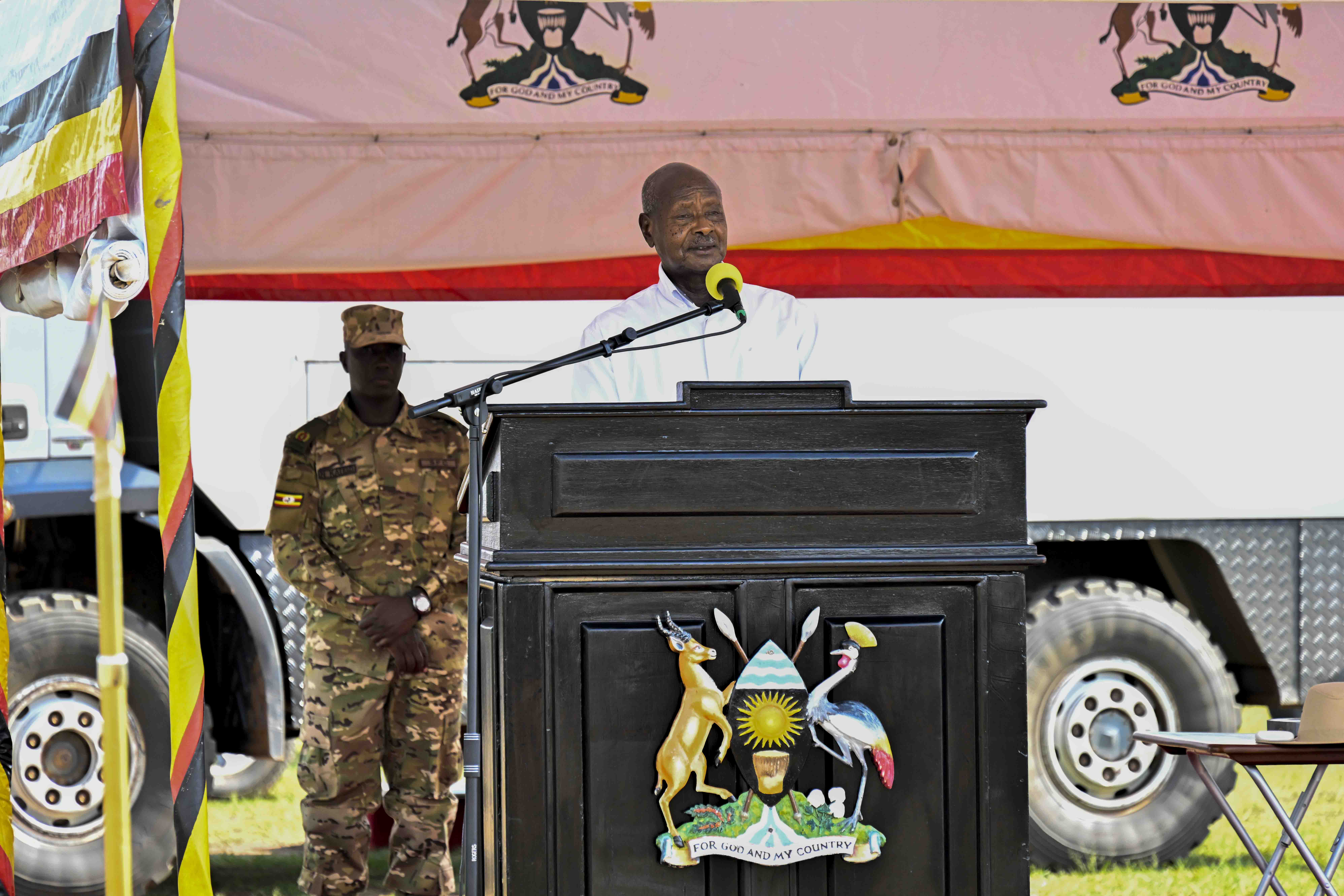 Museveni Urges Bukedi to Shift From Rice Farming to Fish Farming in Wetlands