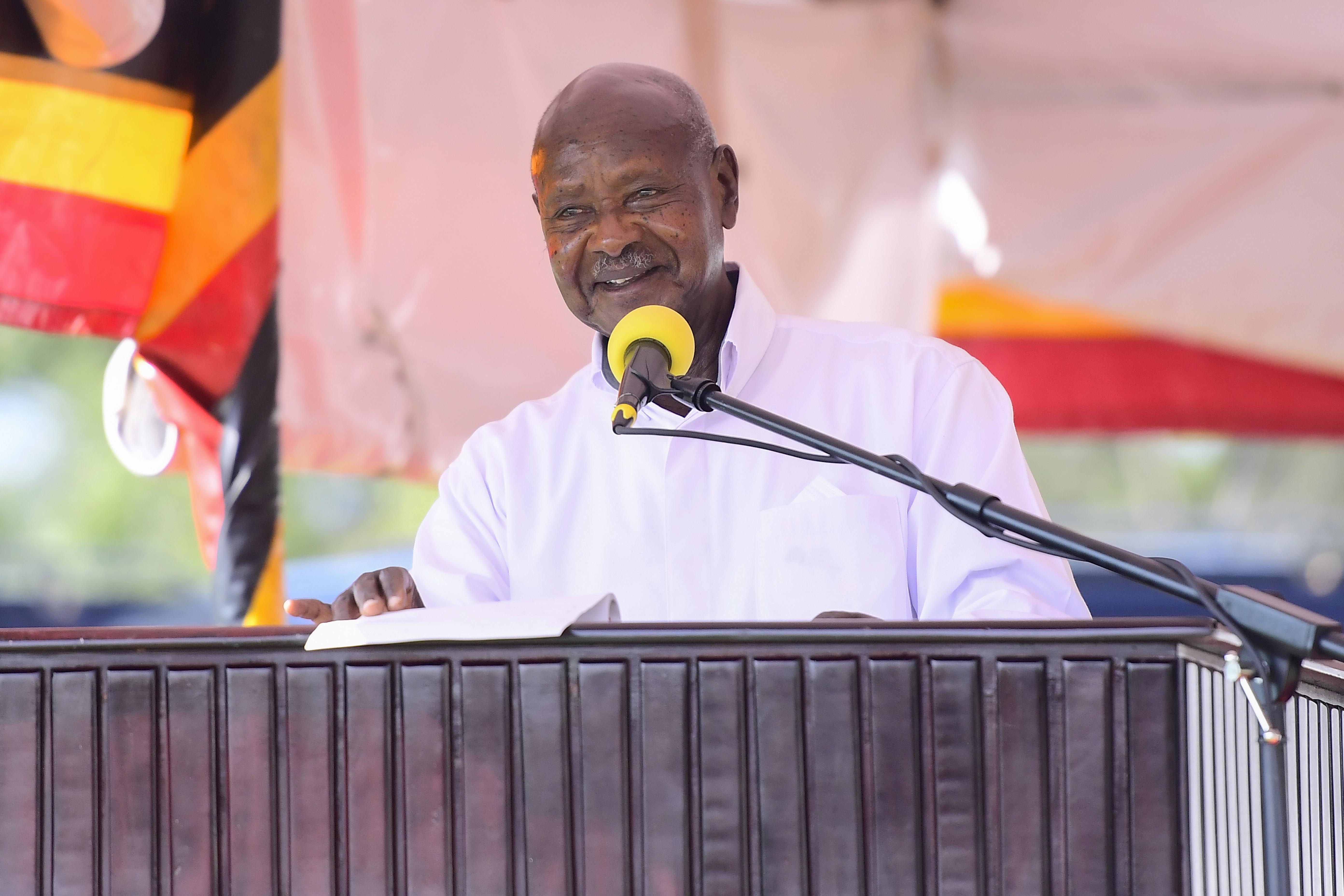 Museveni Urges Isingiro Farmers to Adopt Irrigation and Modern Farming