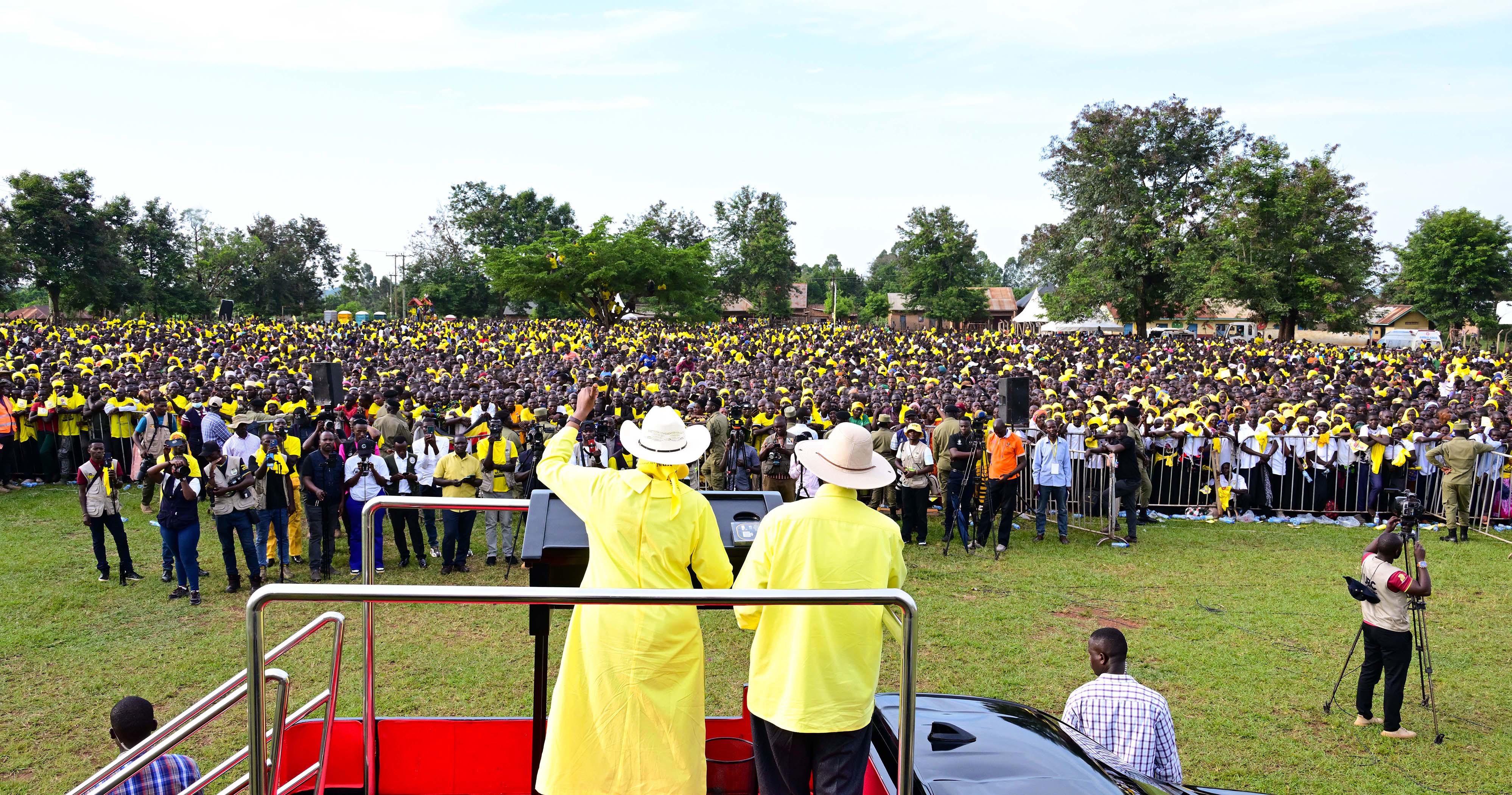 Museveni Urges Kamuli to Back NRM’s Record of Progress
