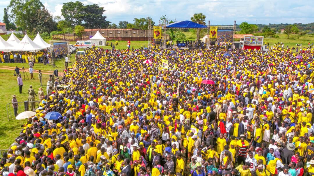 Museveni Urges Kitgum to Guard Peace, Build Wealth Through Education and Development