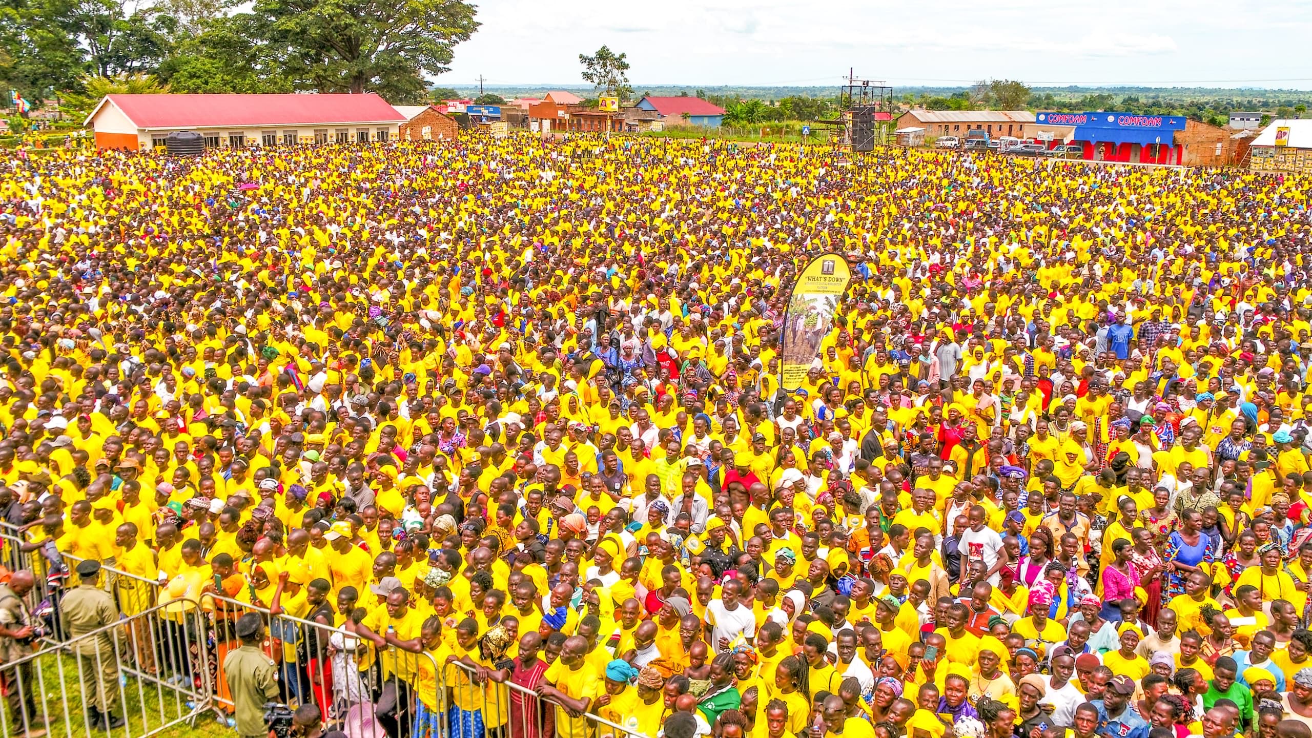 Museveni Vows to Resolve Acholi’s Challenges, Reaffirms Free Education Policy in Nwoya