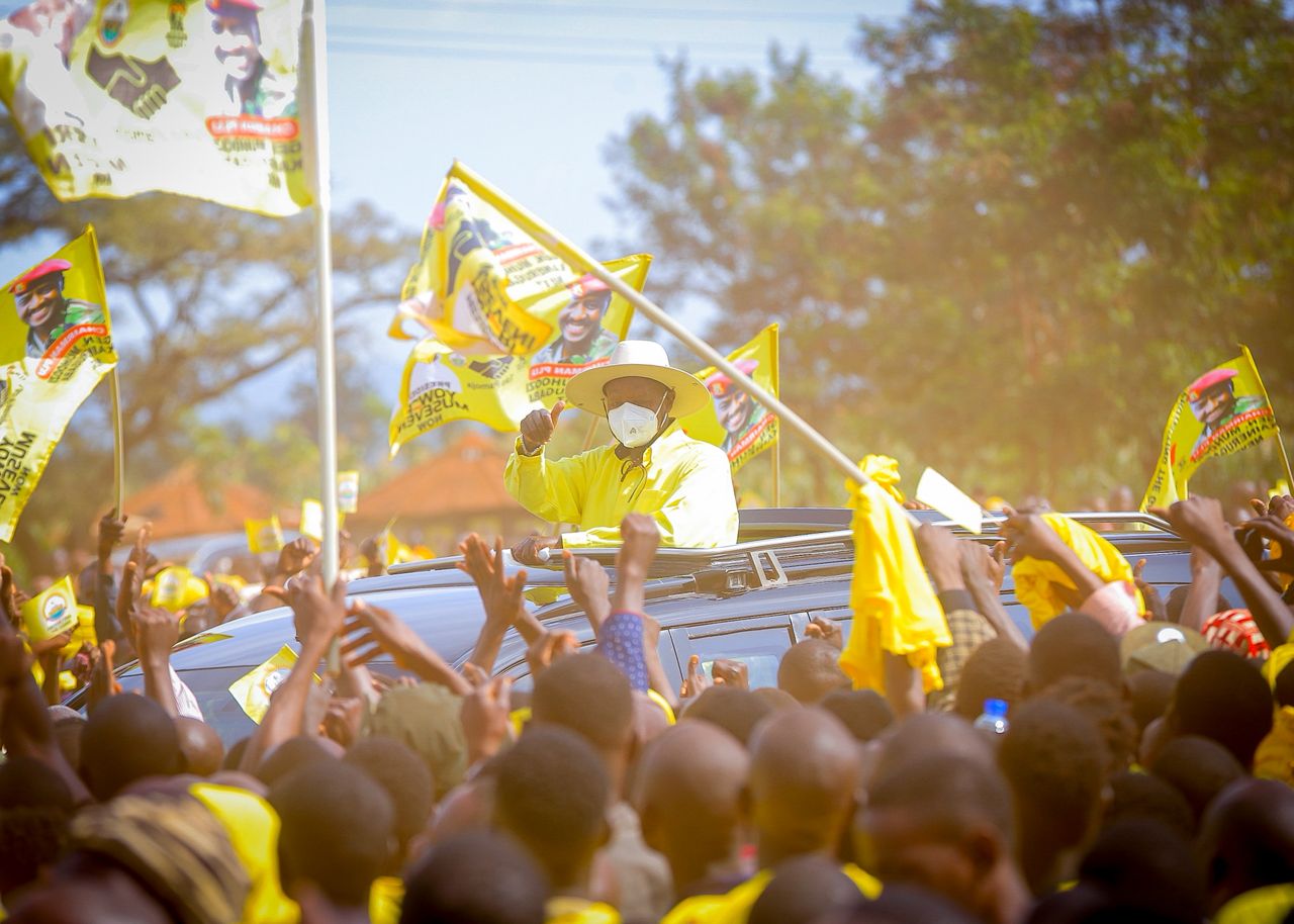 Museveni in Bugiri