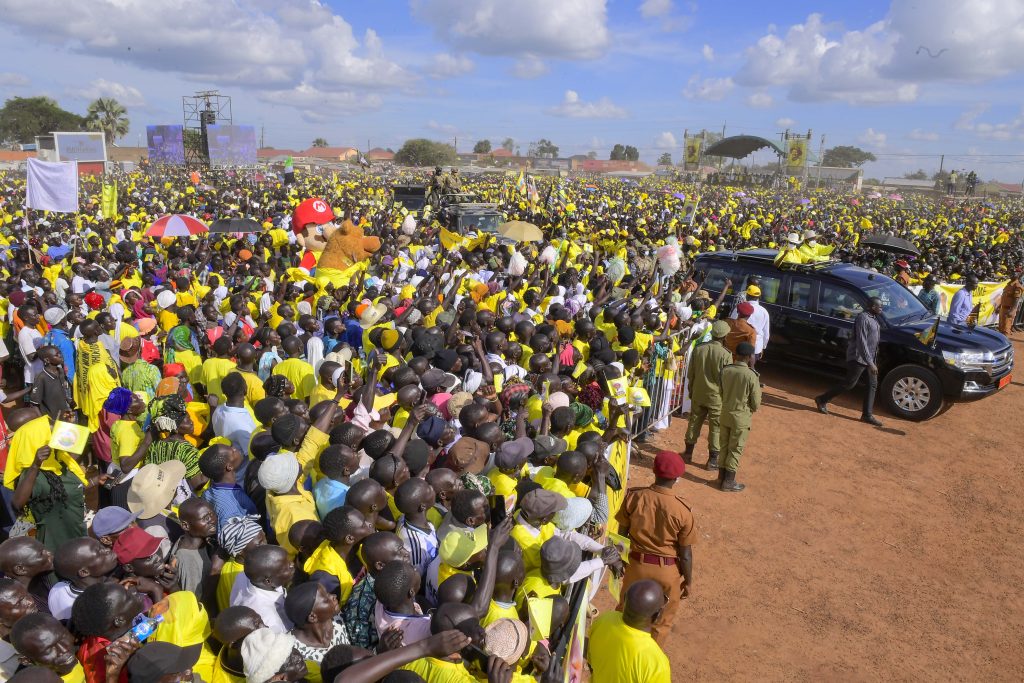 Museveni in Koboko - NRM Restored Peace That Brought Ugandans Back Home