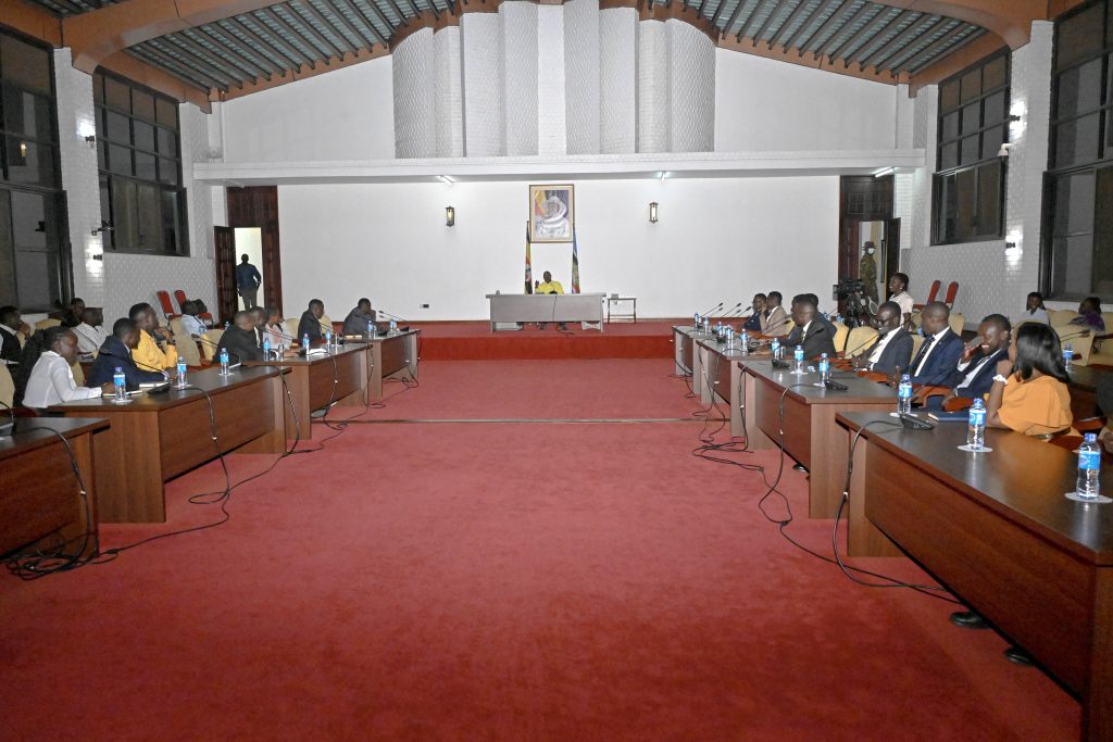 Museveni to Guild Presidents: Use Your Networks to Mobilize for Peace and Progress, Not Violence