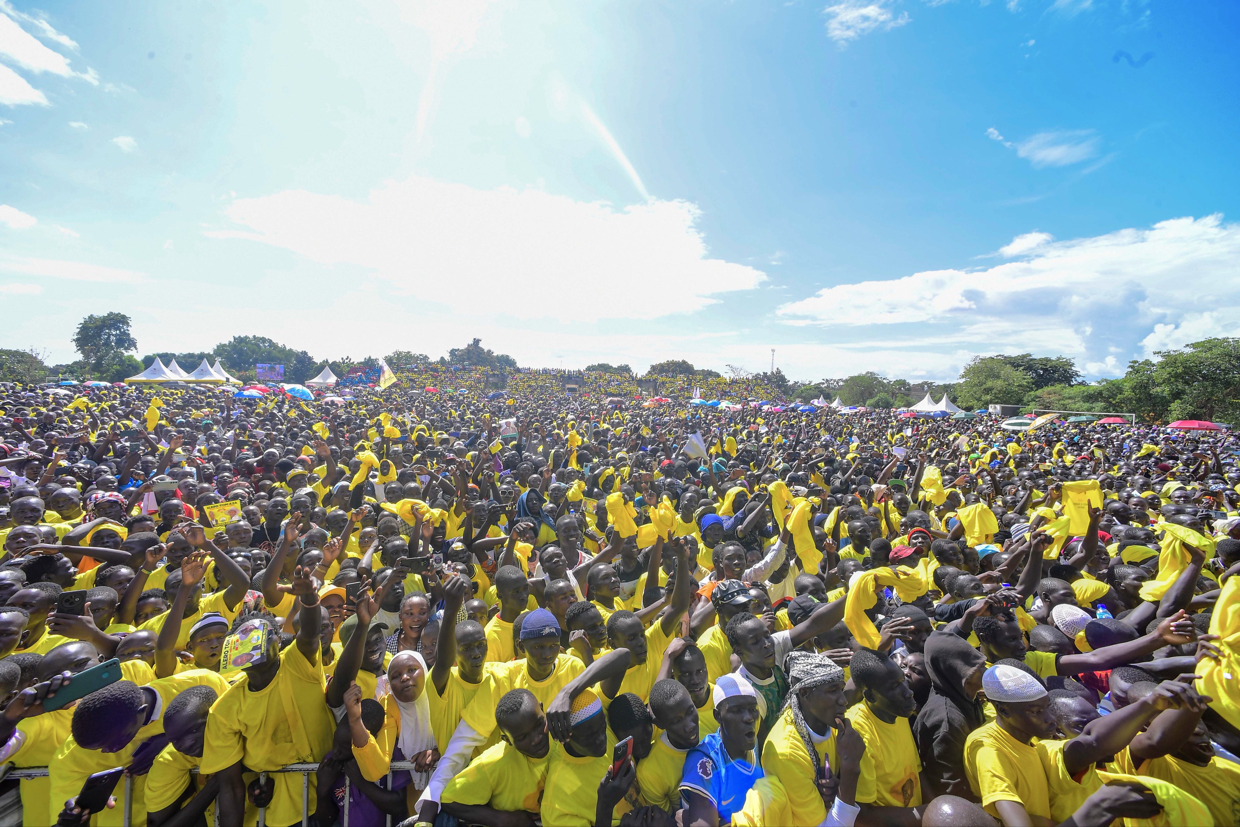 Museveni urges wealth creation in Moyo before taking two-day break