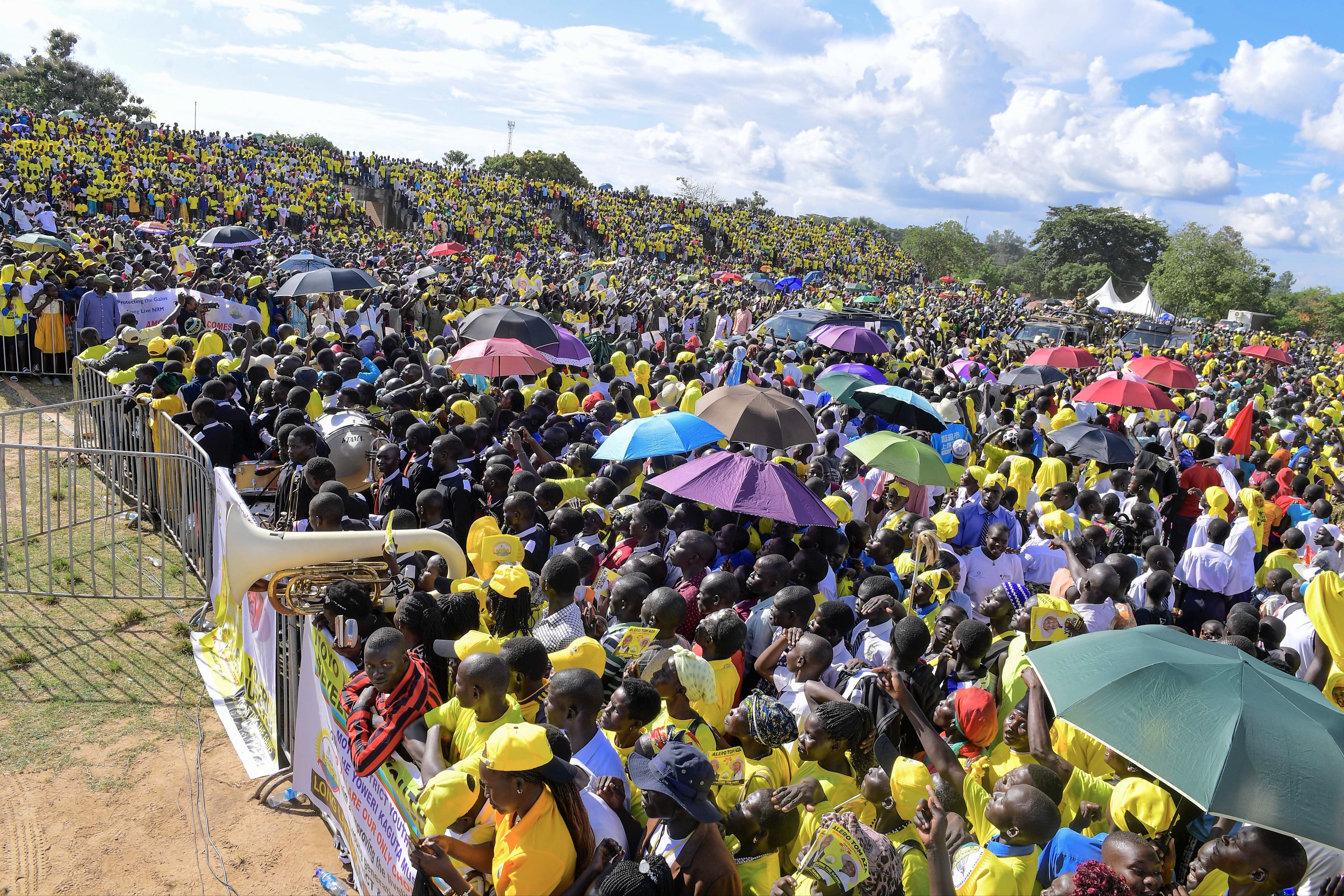 Museveni urges wealth creation in Moyo before taking two-day break
