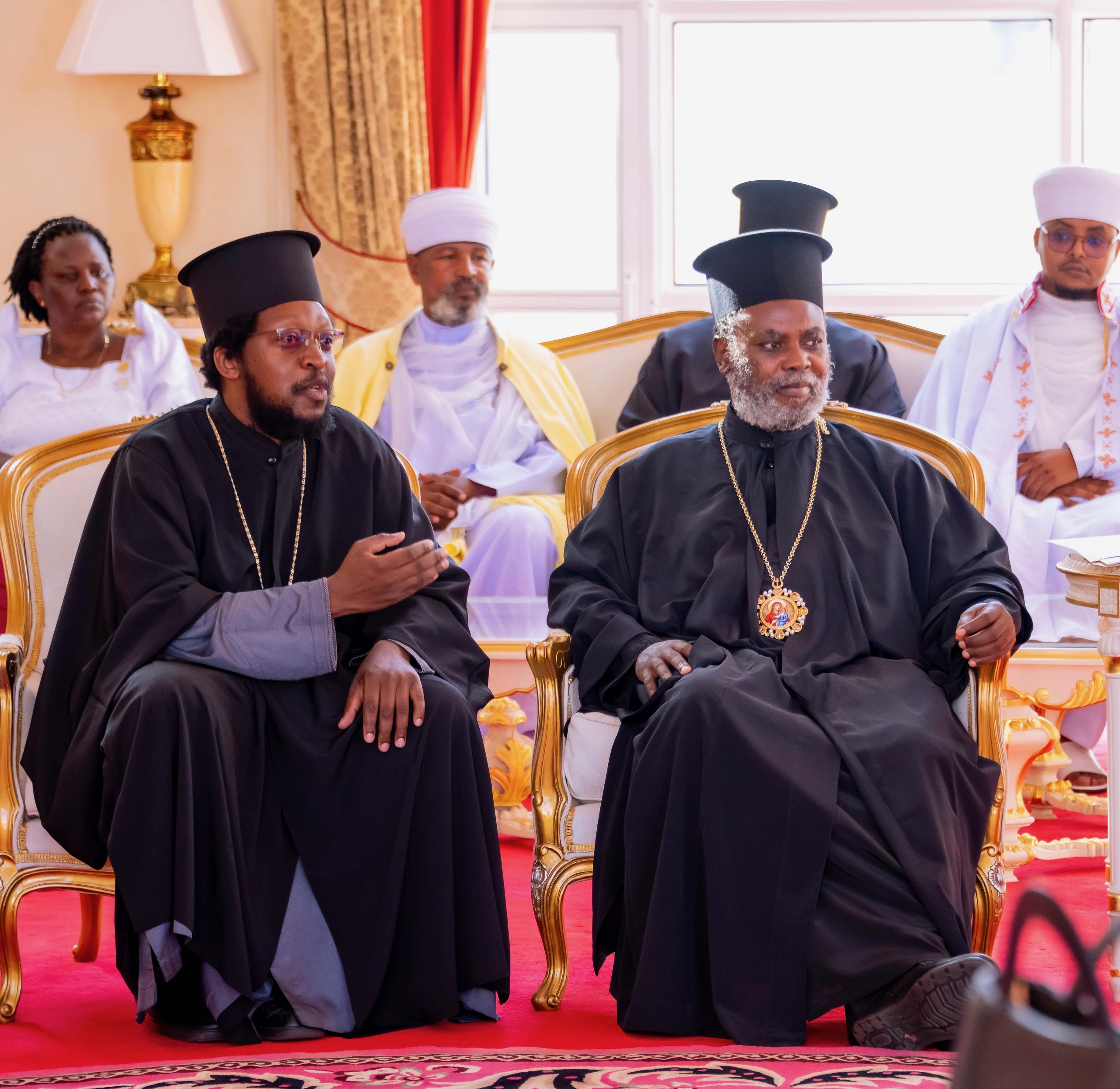 Museveni, Pope Theodore II Discuss Religious Unity and Peace
