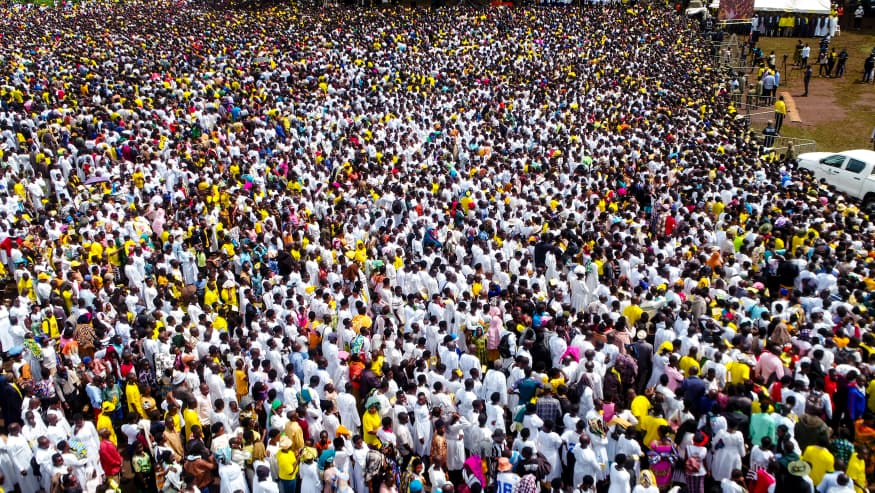 NUP Member Defects to NRM as Museveni Campaigns in Kagadi District