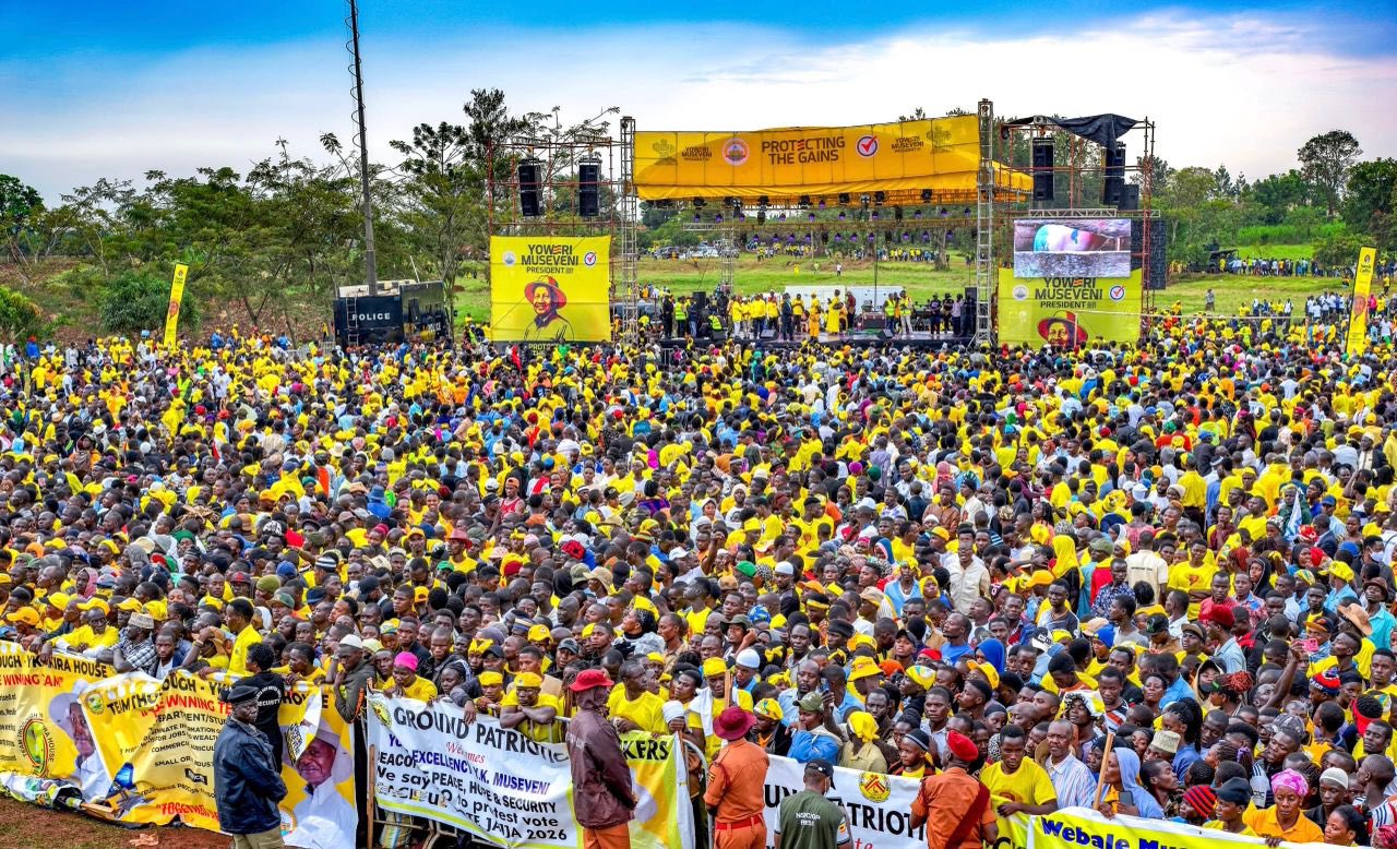 Museveni Opens Campaigns in Luweero, Vows to Uplift Ugandans into Money Economy