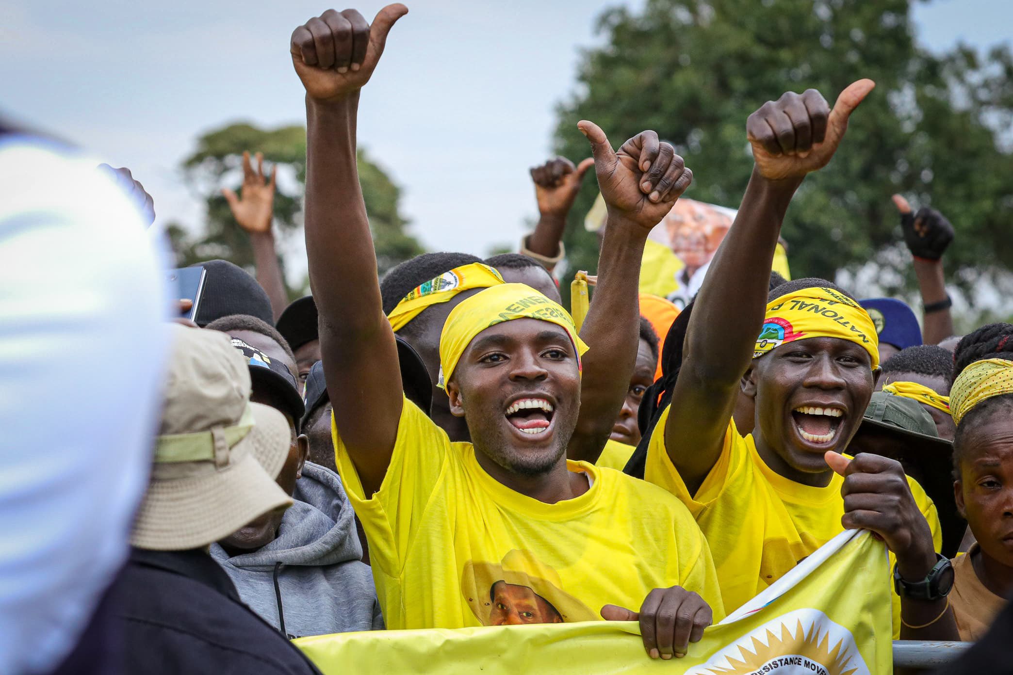 Museveni Opens Campaigns in Luweero, Vows to Uplift Ugandans into Money Economy
