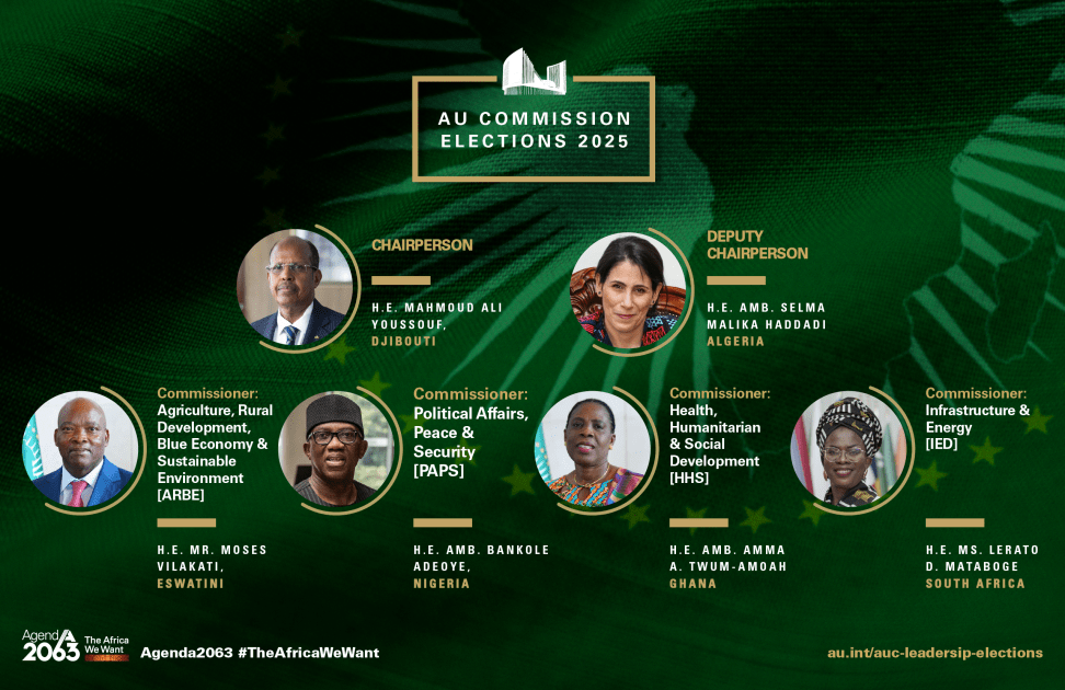 New African Union Commission Leaders