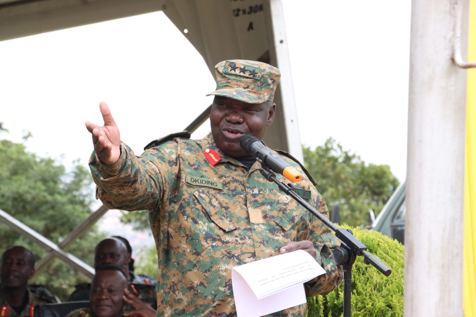 Over 140 UPDF Officers Retire With Honor, Urged to Invest Wisely and Serve as Ambassadors