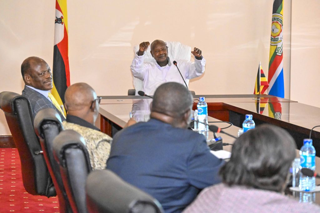 President Museveni And Makerere University Professors Discuss African History