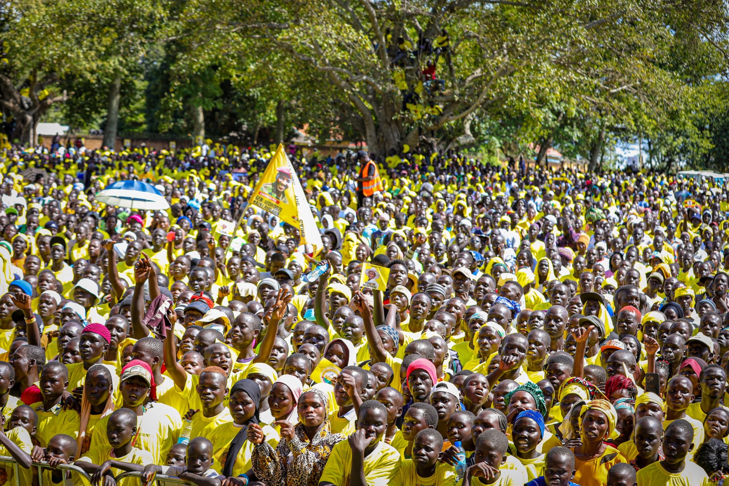 Museveni Rallies Arua to Unite with NRM, Pledging Increased Development