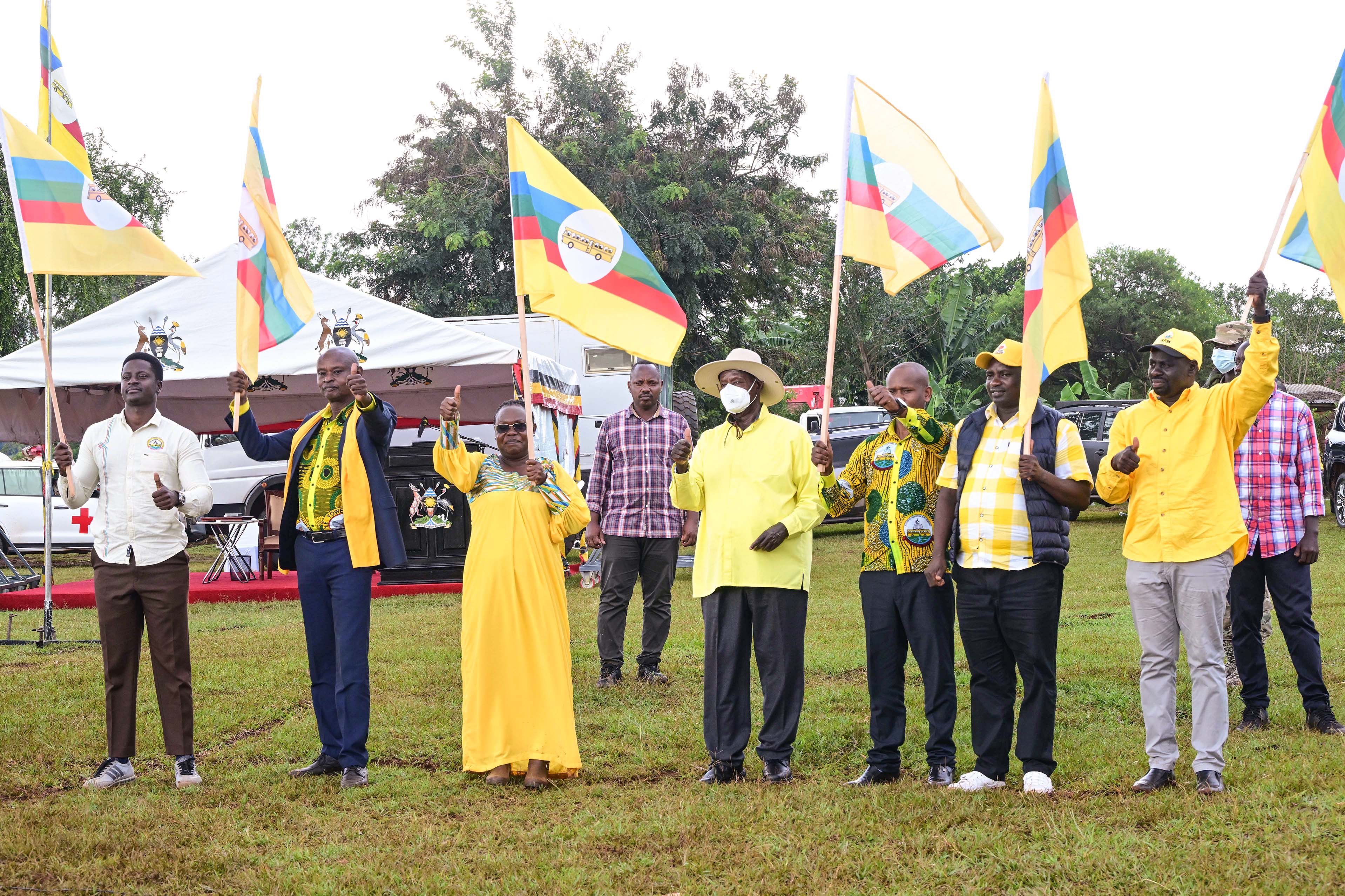 President Promises Safe Resettlement for Landslide Victims in Bulambuli