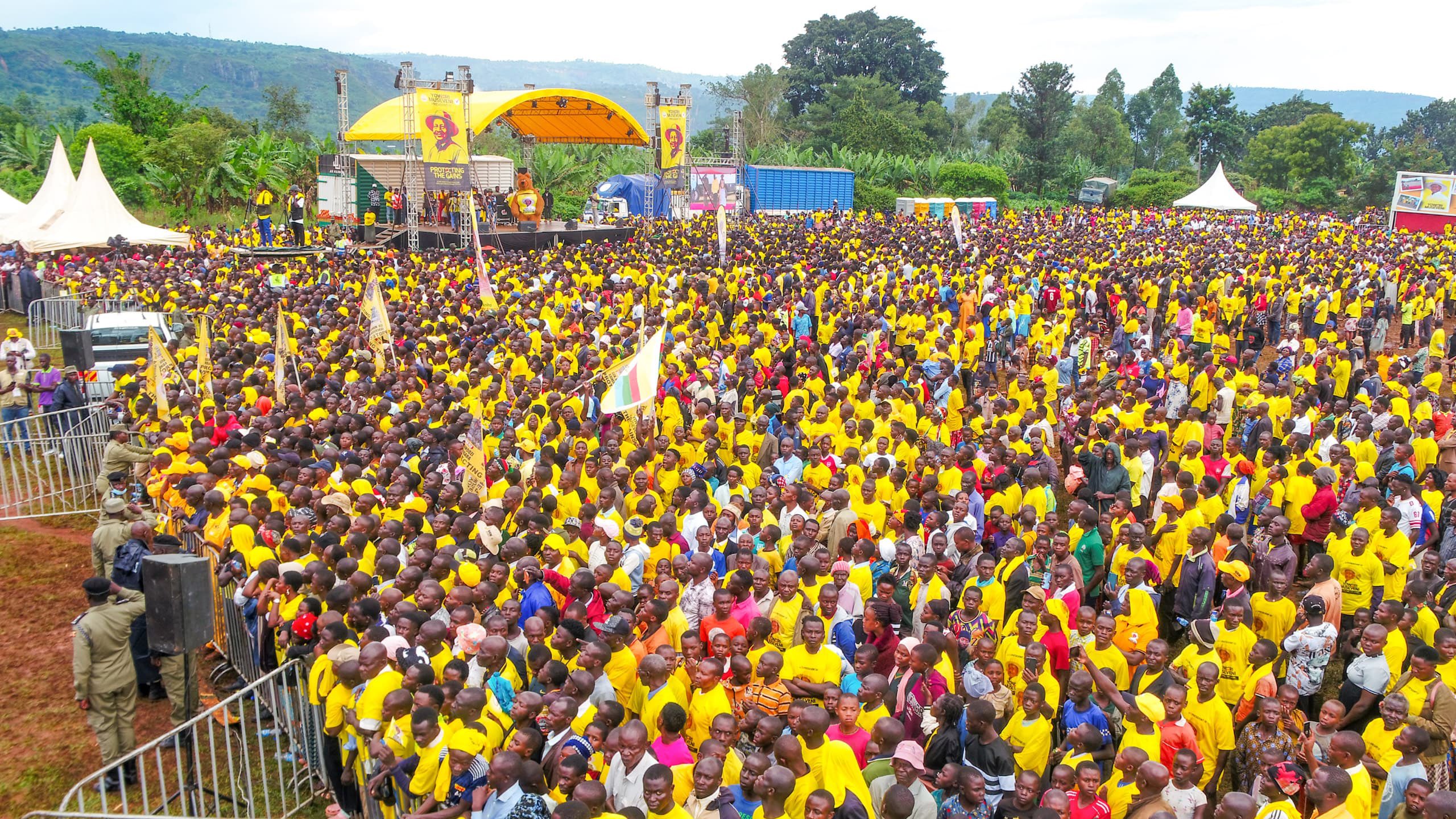 President Promises Safe Resettlement for Landslide Victims in Bulambuli