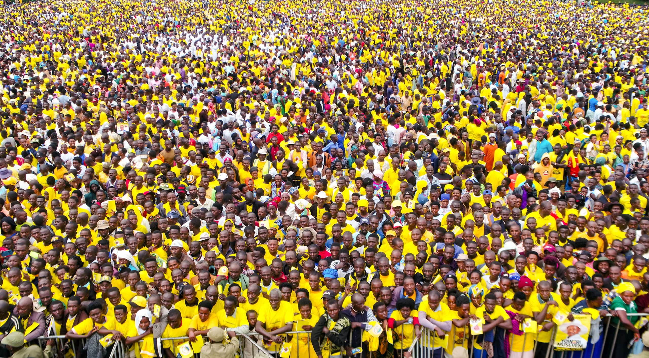 Residents of Kakumiro Pledge Support as Museveni Concludes Campaign in Bunyoro