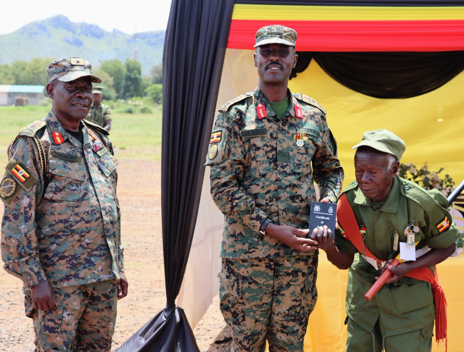 Retired Soldiers Urged to Support Government Initiatives