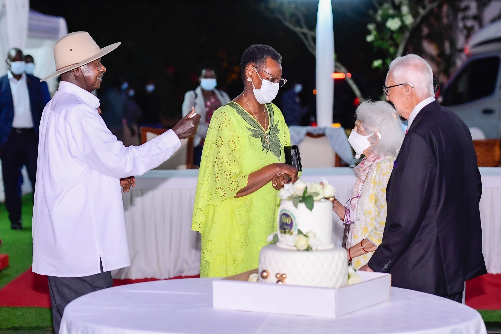 First Lady Janet Museveni, 