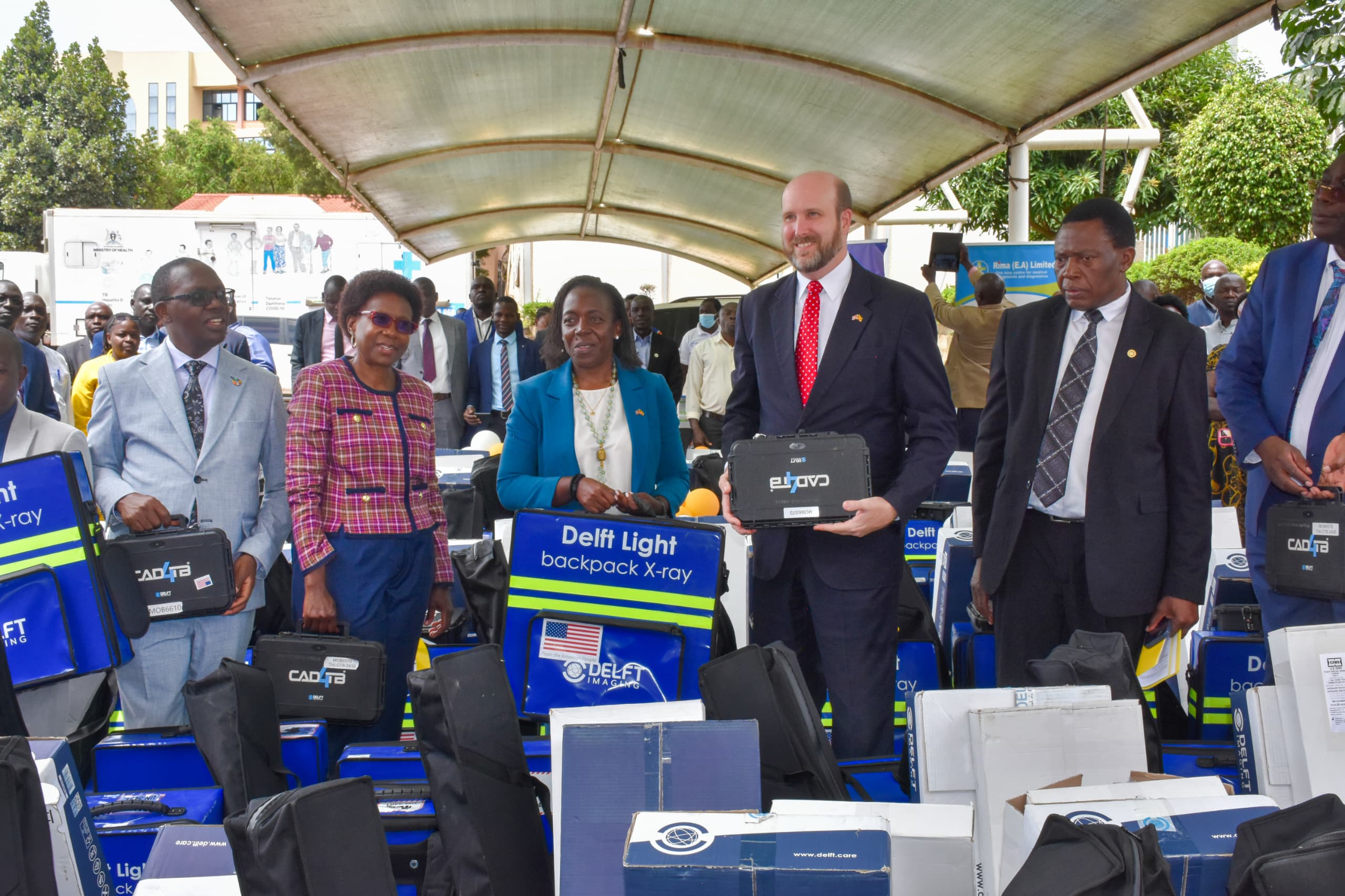 U.S. Donates Equipment to Strengthen TB Screening in Uganda