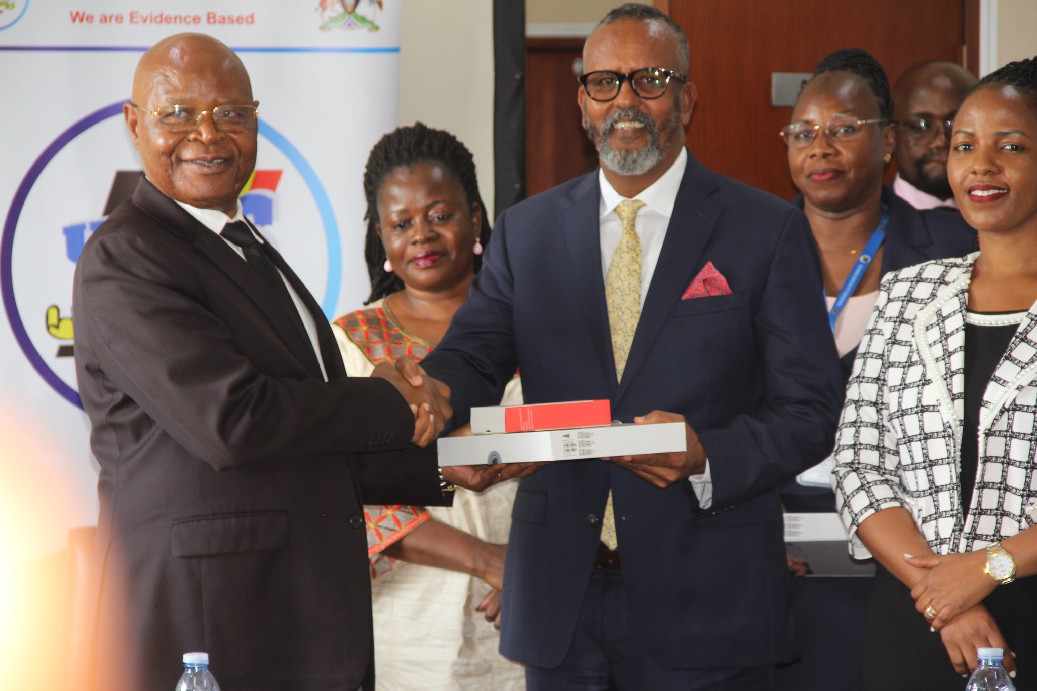 UBOS Hands Over Census Tablets to Kingdoms, Universities