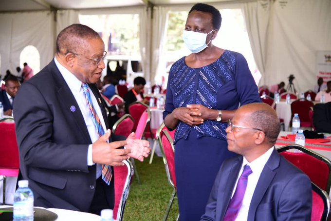 The Installation of the Chancellor, Dr. Chrispus Kiyonga. 