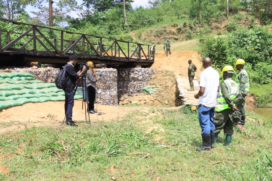 UPDF builds New Kanungu Bridge to Ease Trade and Transport
