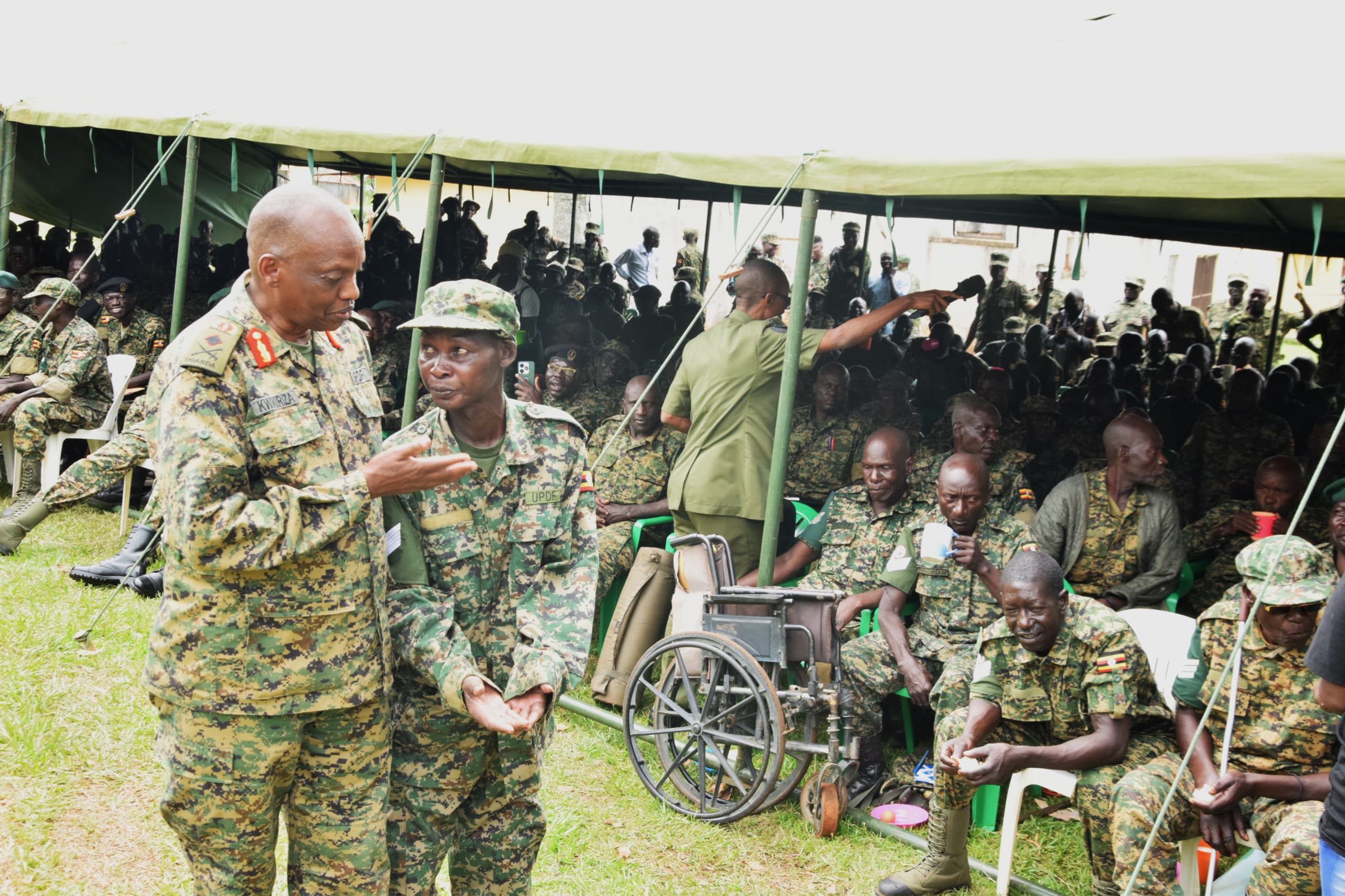 UPDF Celebrates First-Ever Dignified Retirement For Disabled Officers
