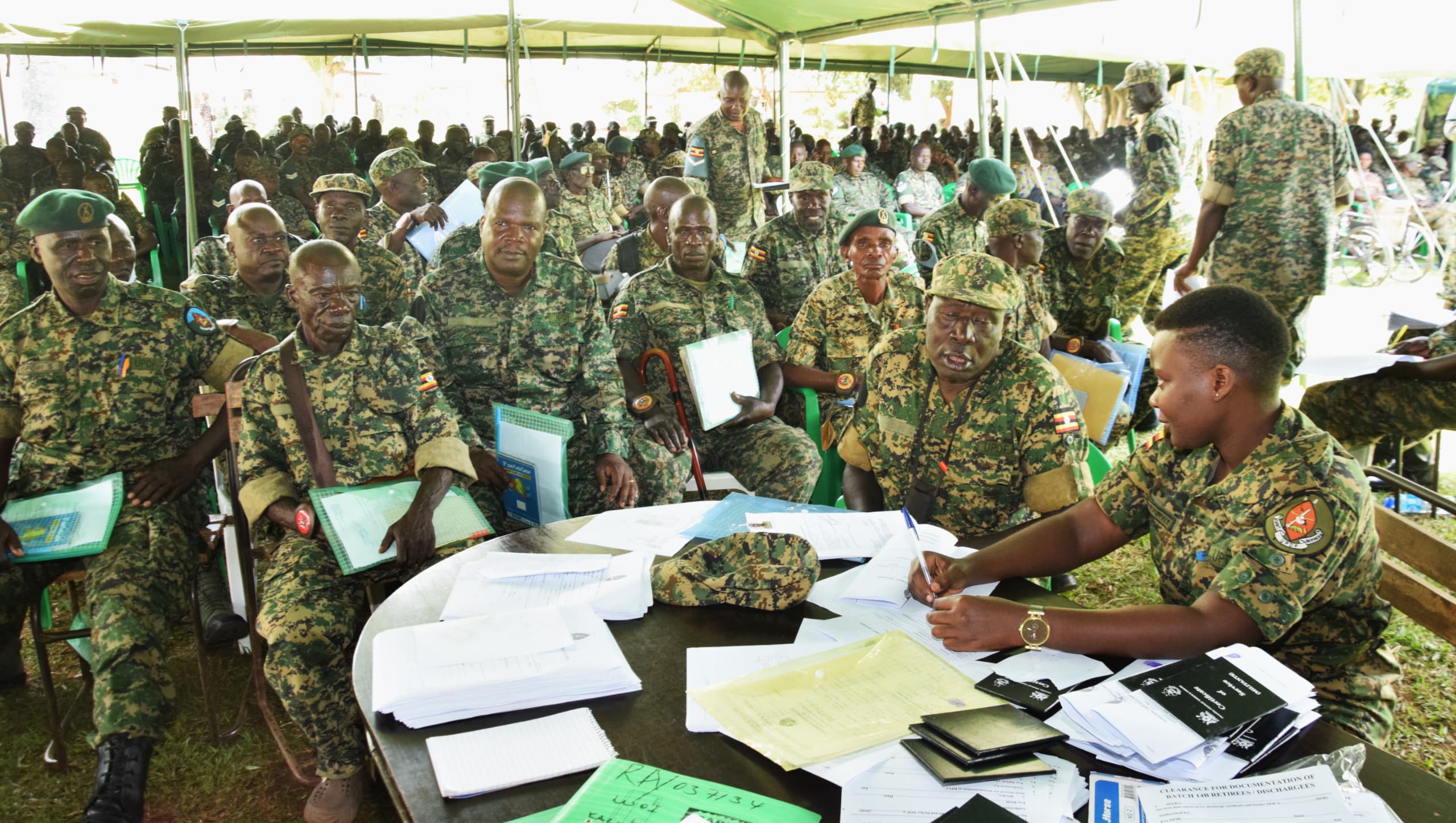 UPDF Celebrates First-Ever Dignified Retirement For Disabled Officers