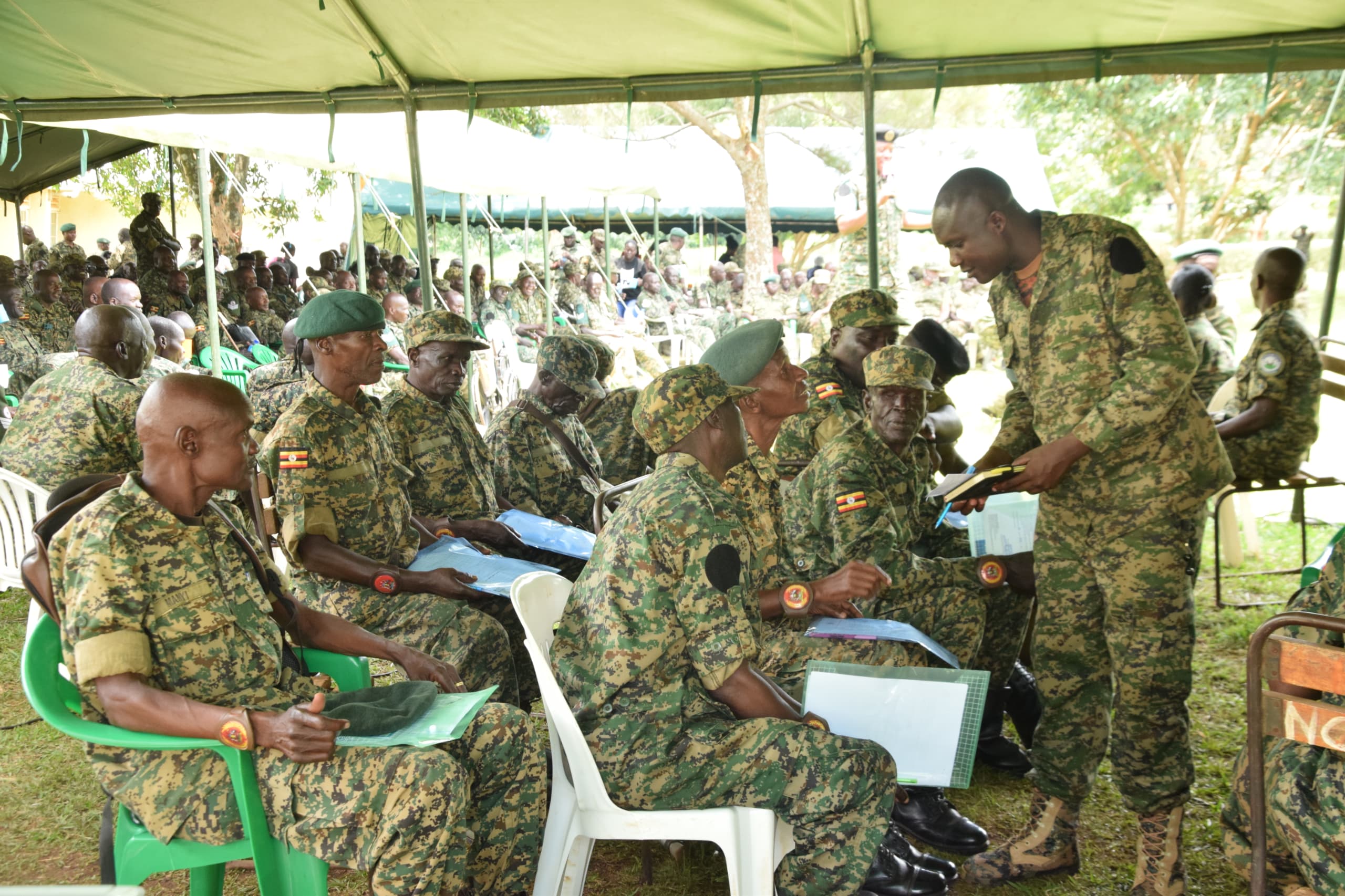 UPDF Celebrates First-Ever Dignified Retirement For Disabled Officers