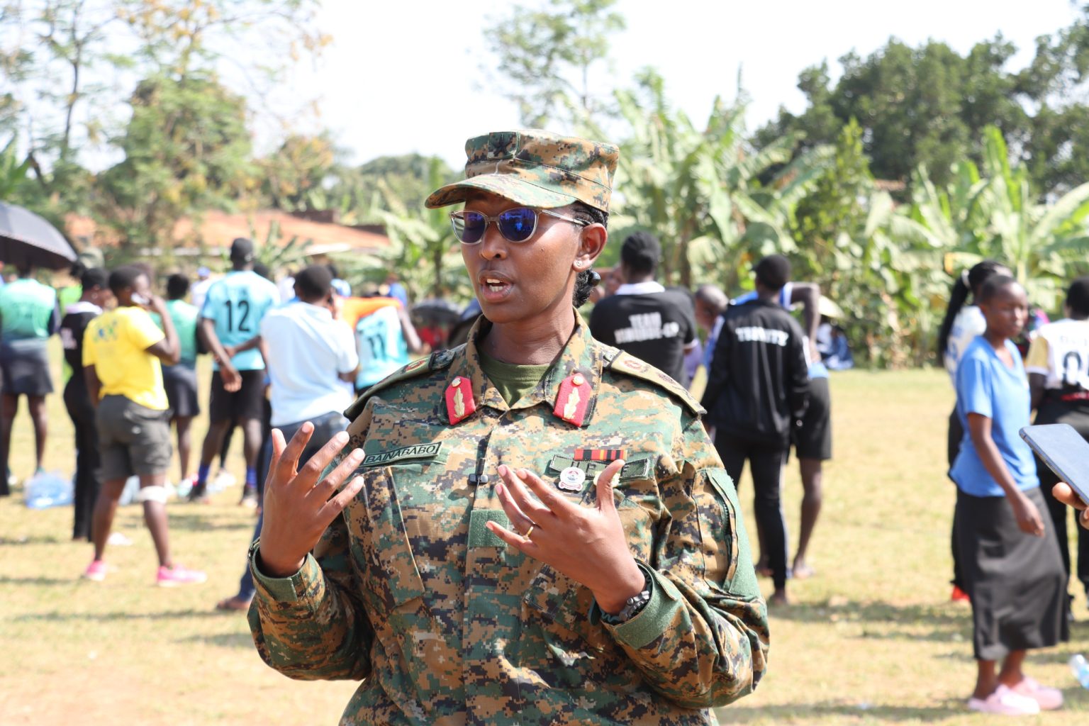 UPDF Female Soldiers Shine as CDF Cup 2025 Kicks Off in Masaka