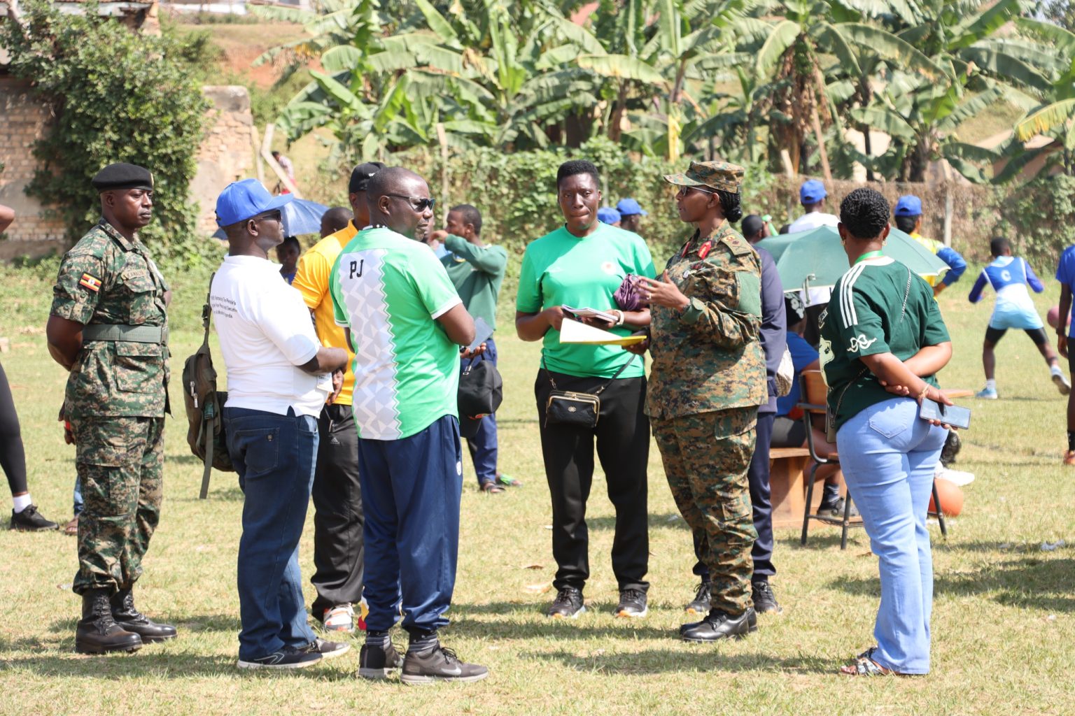 UPDF Female Soldiers Shine as CDF Cup 2025 Kicks Off in Masaka