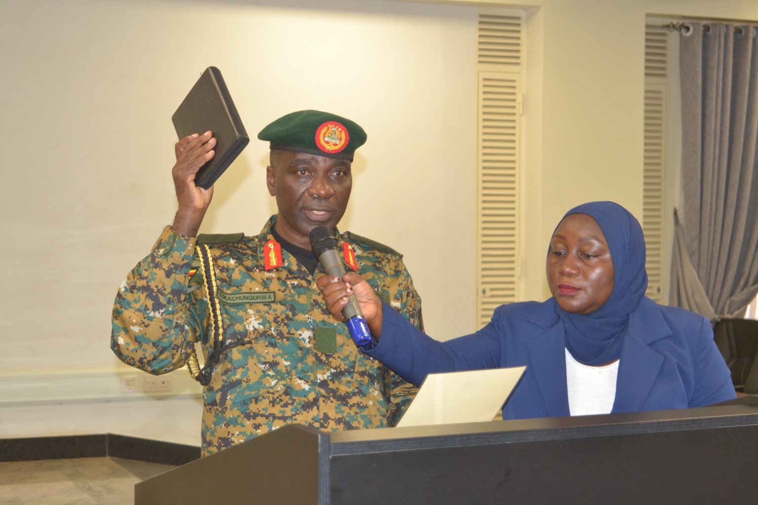 UPDF Court Martial Fully Constituted After Swearing-In at Supreme Court