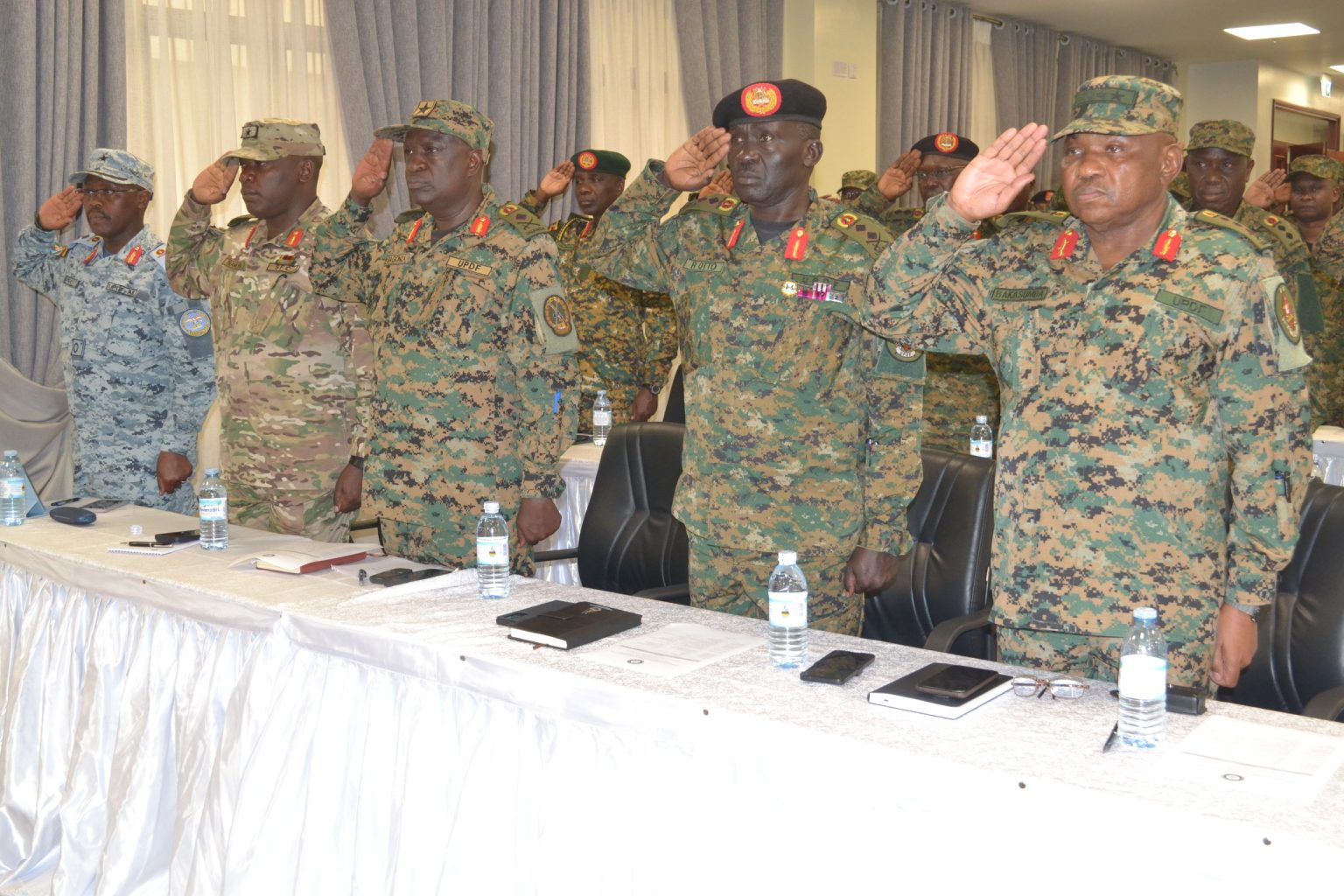 UPDF Court Martial Fully Constituted After Swearing-In at Supreme Court