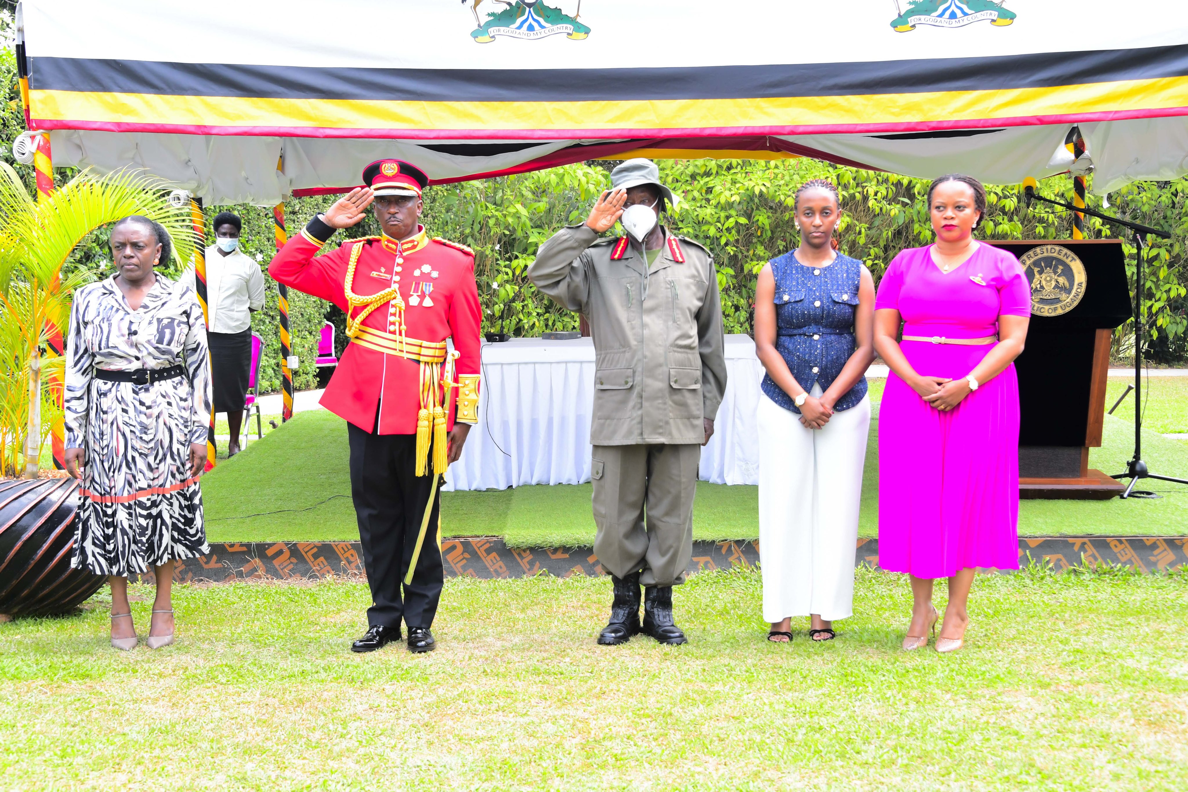 UPDF Generals Exit Service with Historic Retirement Packages