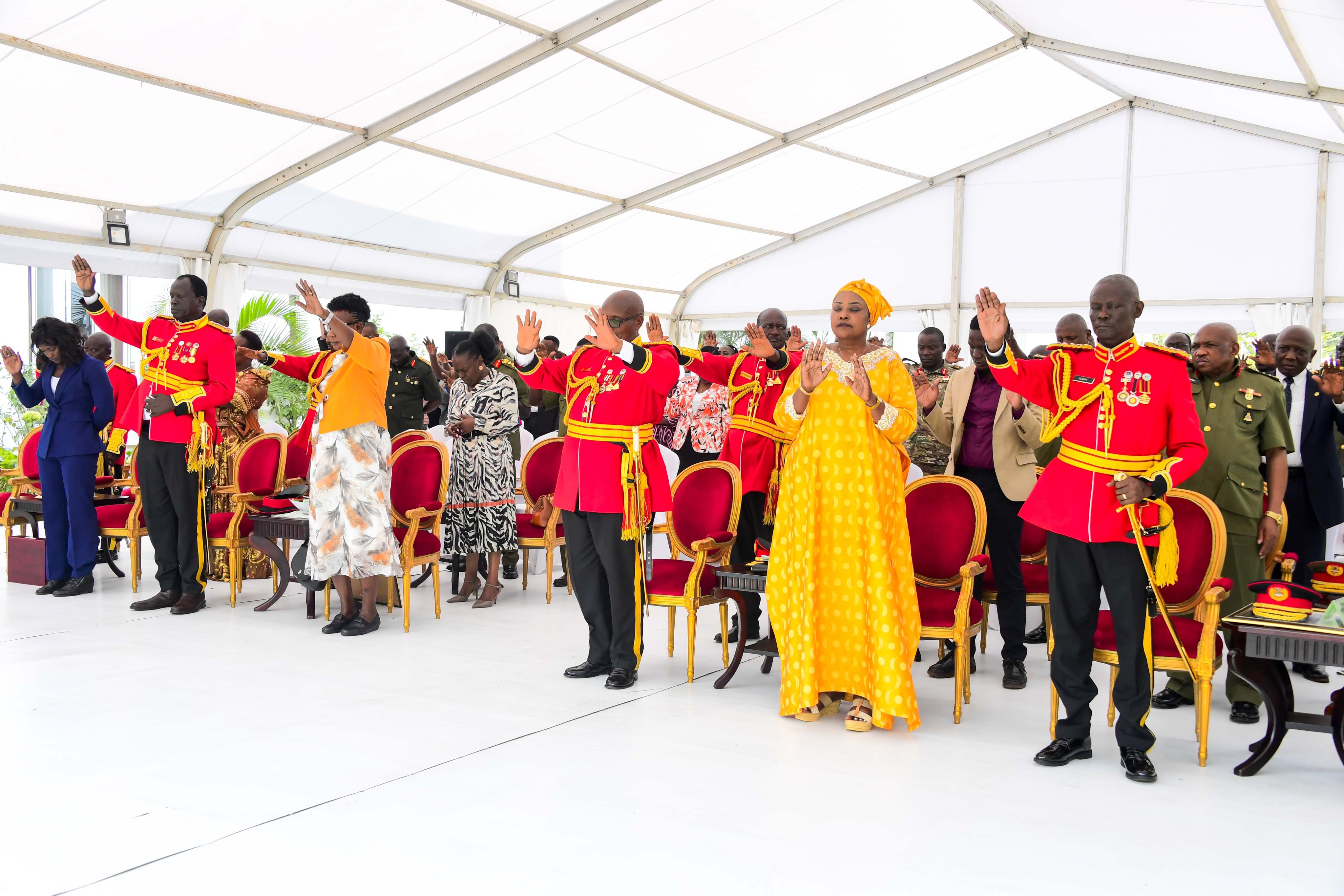 UPDF Generals Exit Service with Historic Retirement Packages