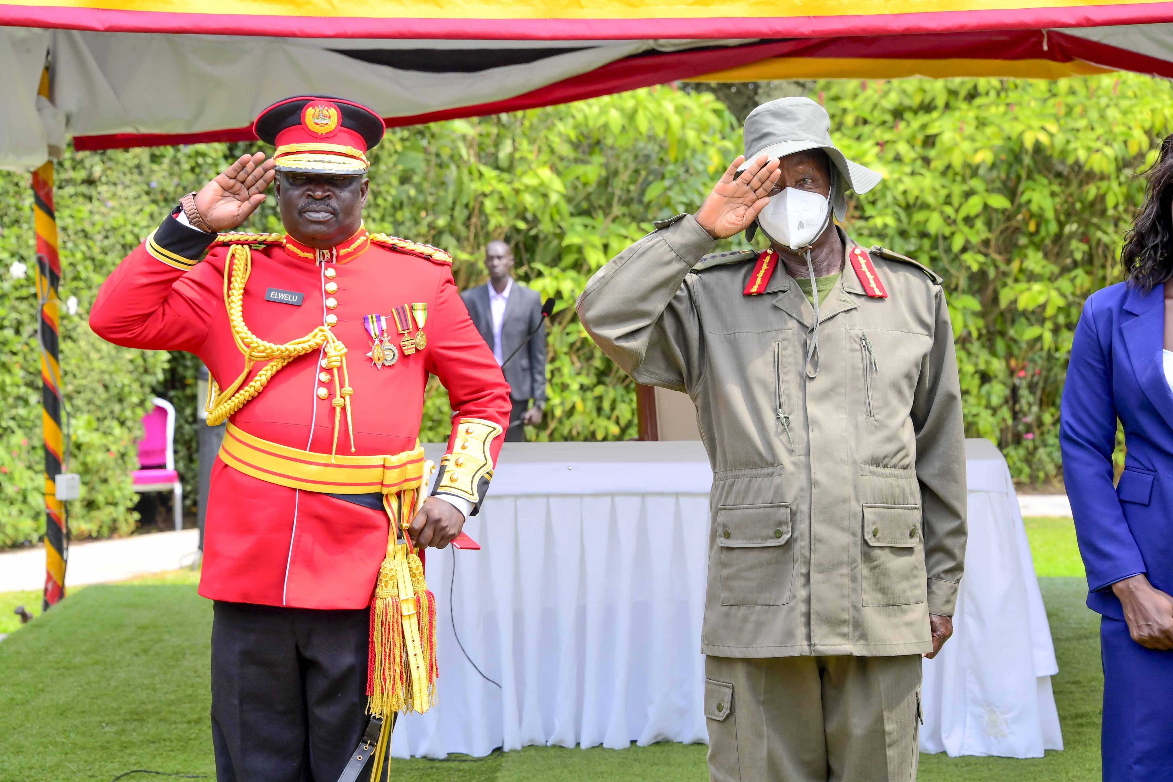 UPDF Generals Exit Service with Historic Retirement Packages