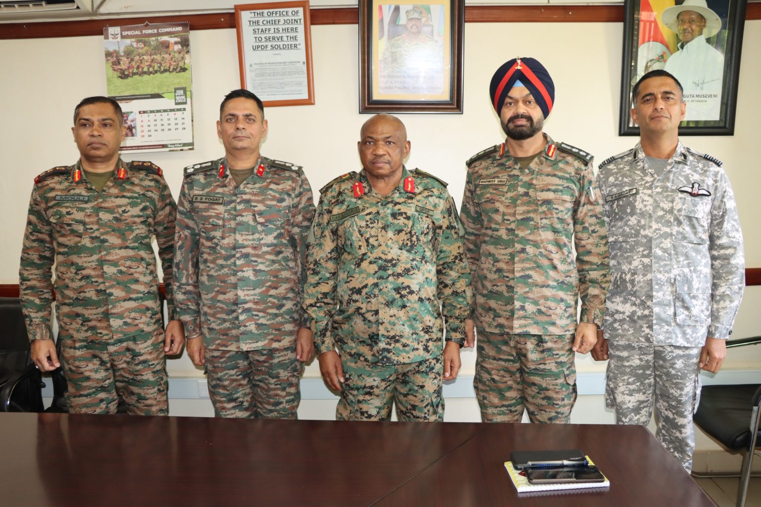 UPDF Hails Indian Military for Strengthening Uganda’s Defence Training