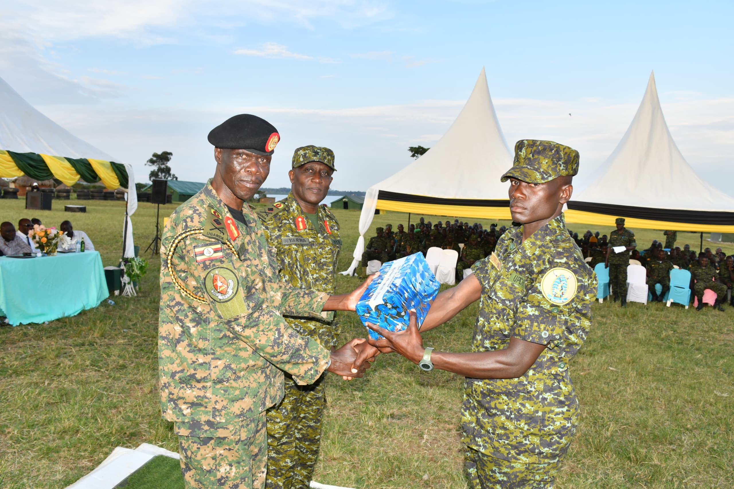 UPDF Marine Unit Celebrates Graduation Of 30 New Coxswains