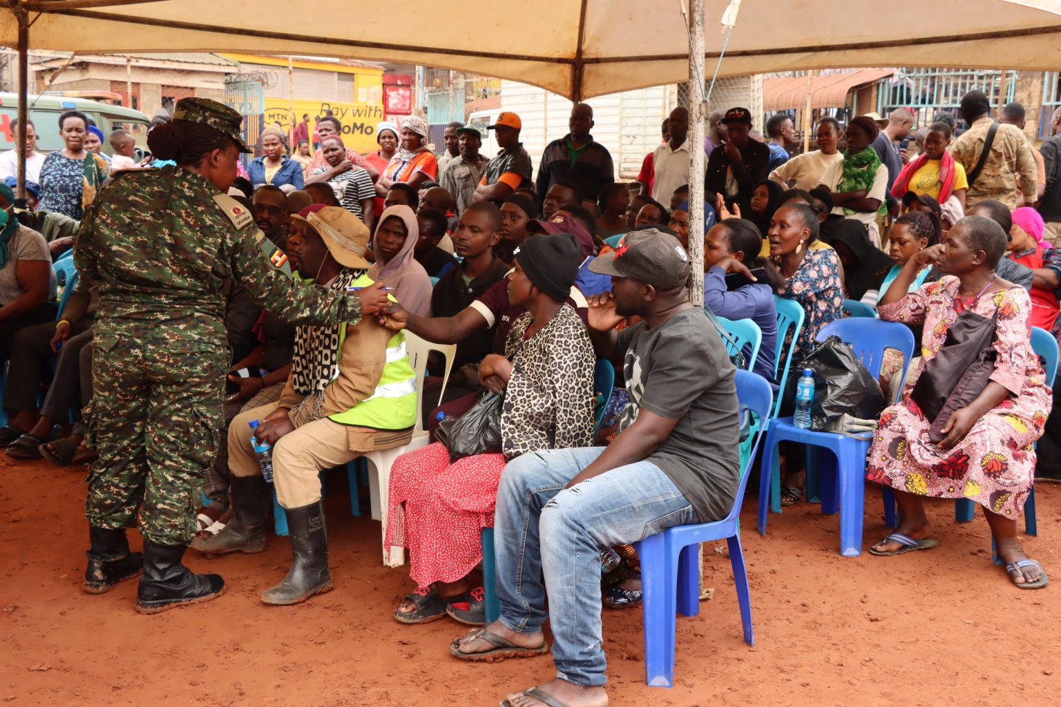 UPDF Offers Free Medical Services in Kamwokya Ahead of Women’s Day