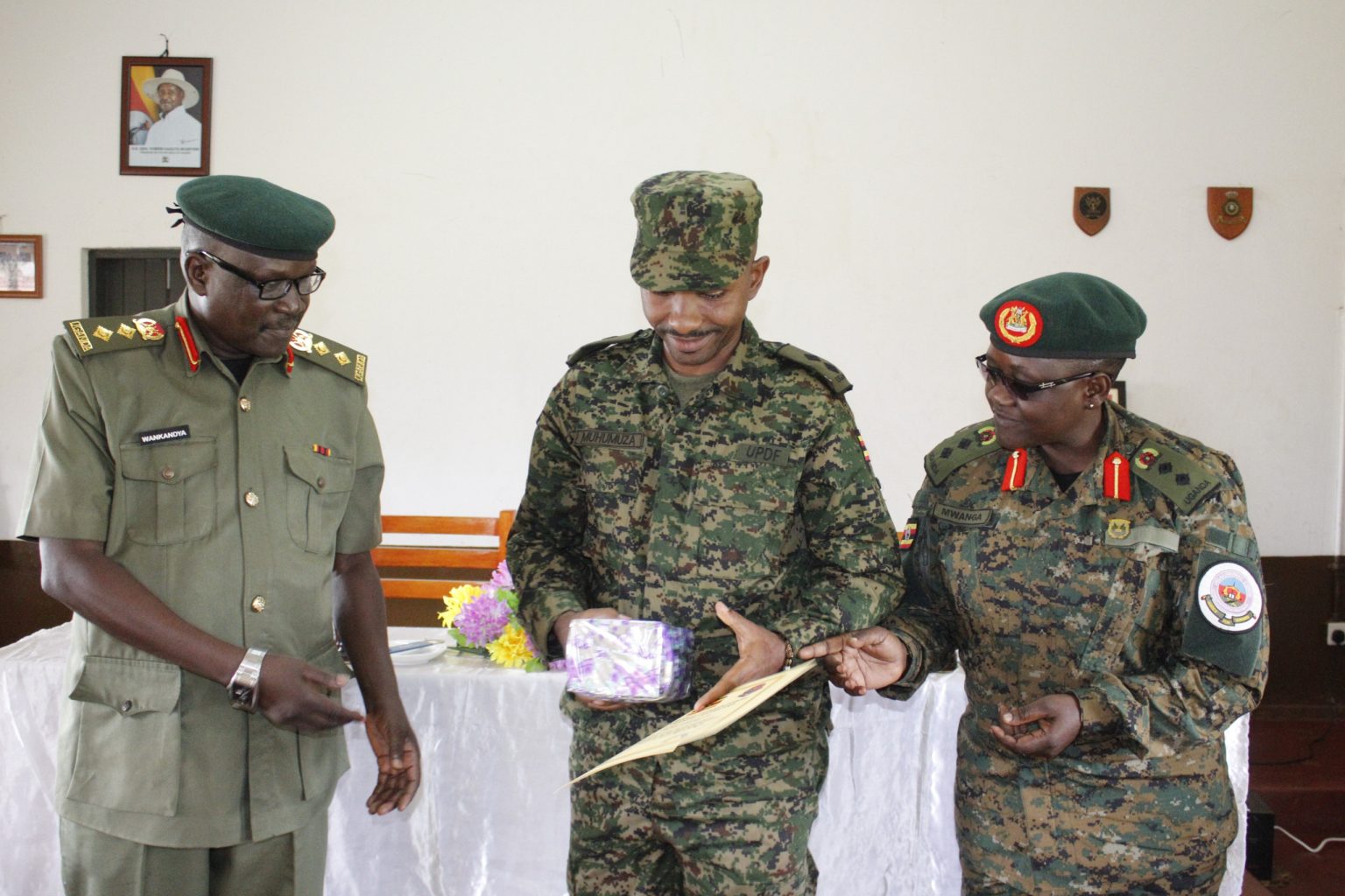 UPDF Officers Complete Training in Humanitarian Law, Human Rights