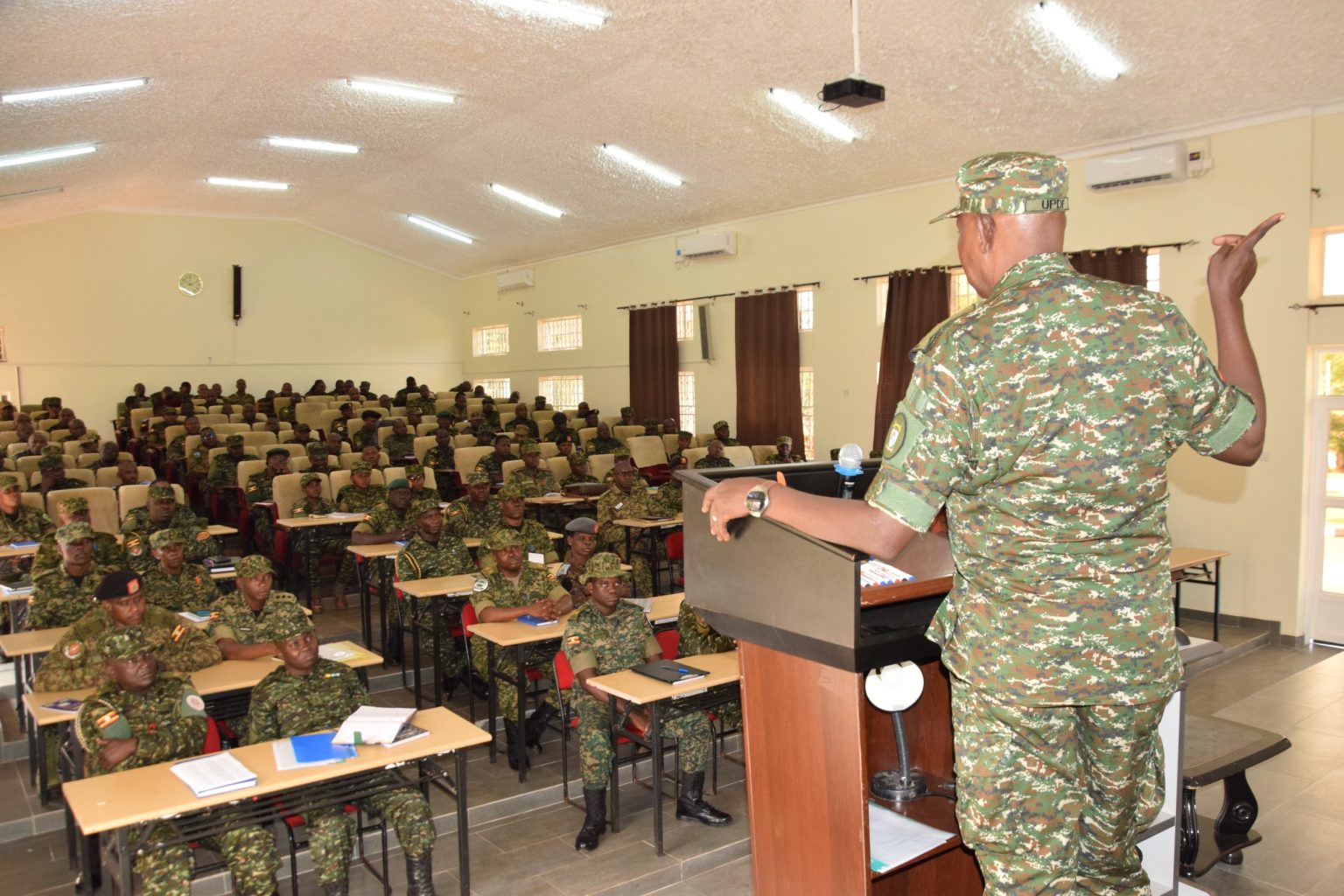 UPDF Opens Junior Staff Course at Gaddafi College