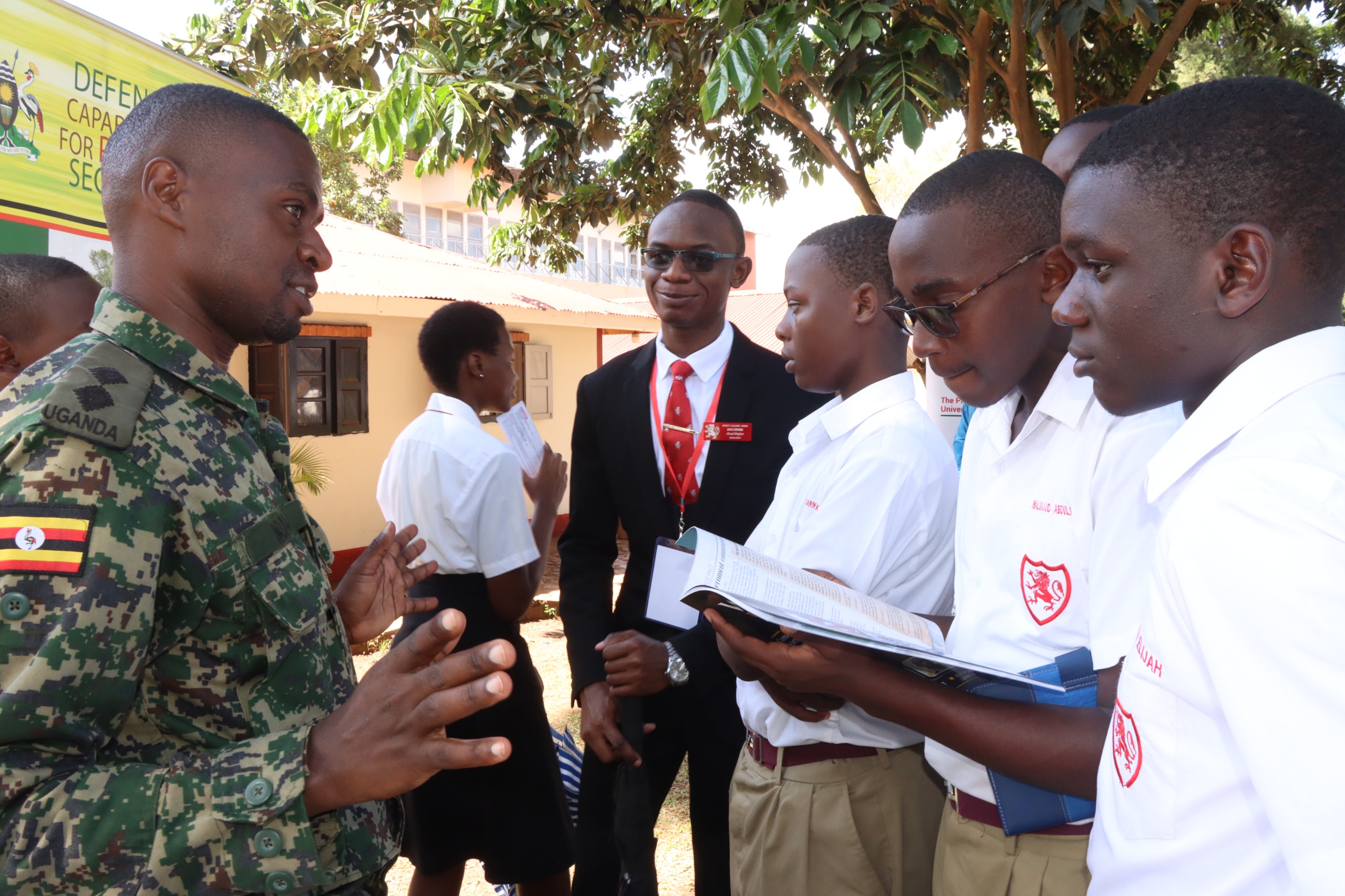 UPDF Promotes Patriotism at Kings College Budo Career Day