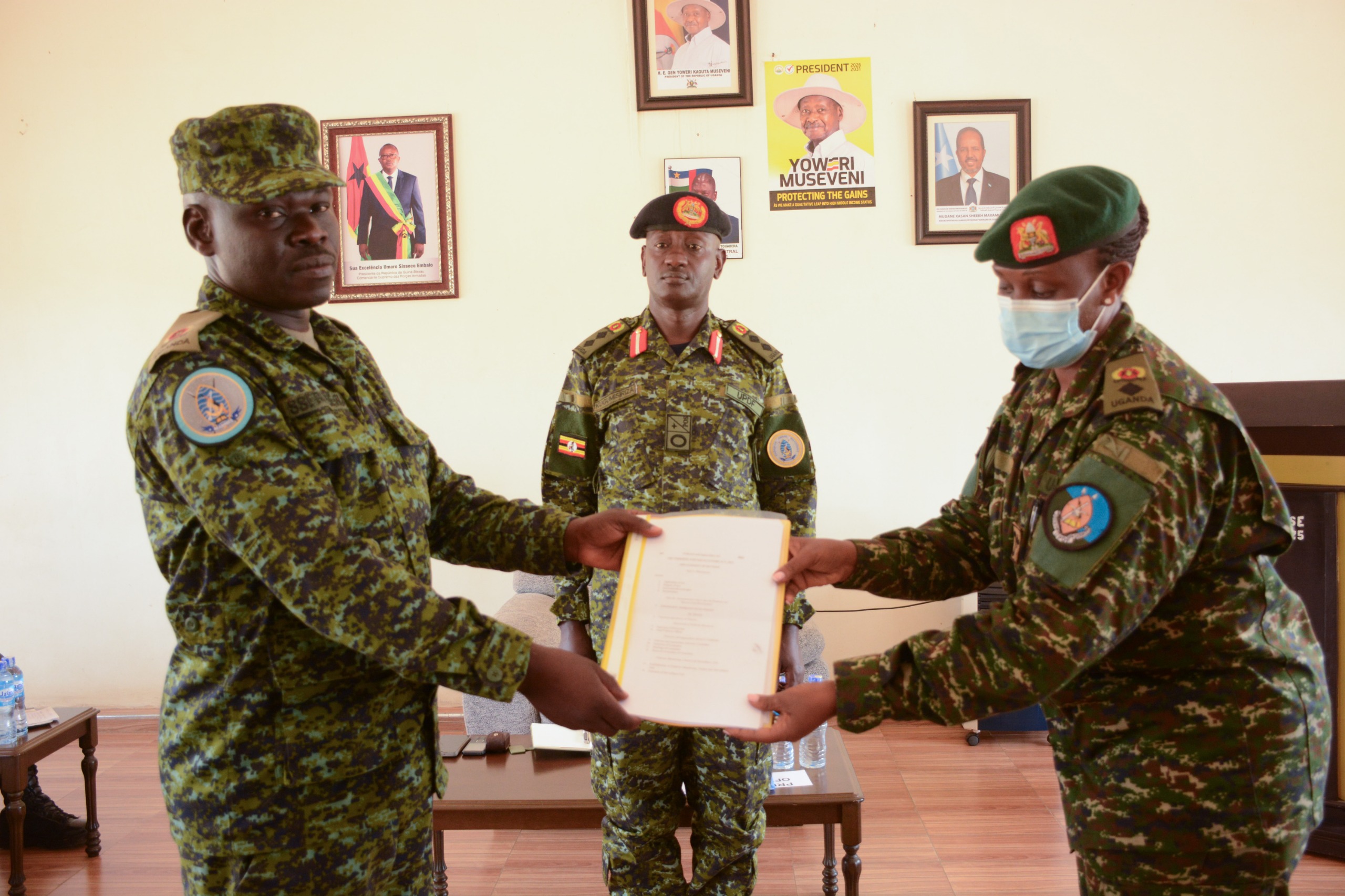 UPDF Reorganises Fisheries Protection Unit into 155 Marines Battalion
