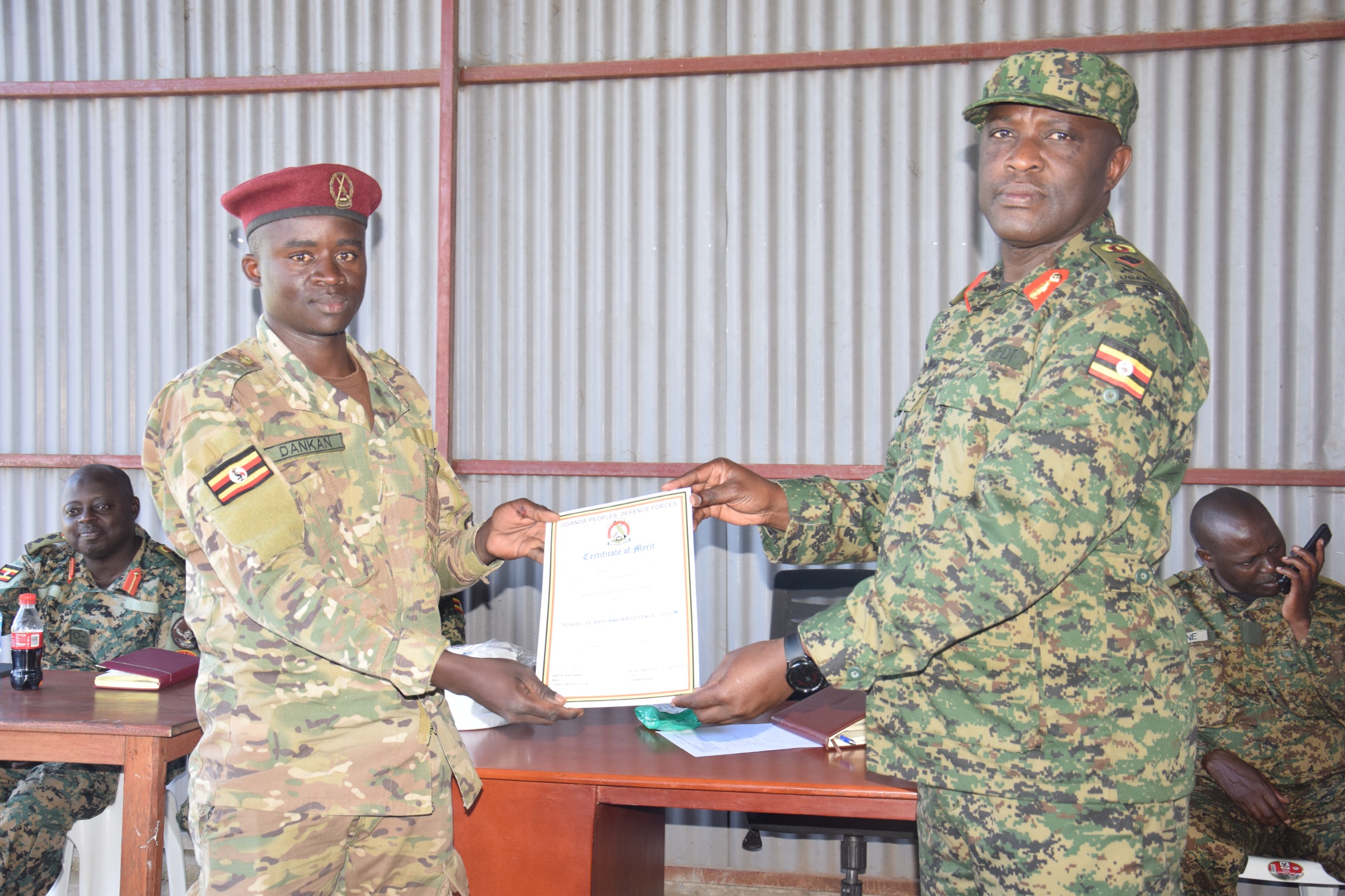 UPDF Boosts Firepower with 90 New Artillery Specialists