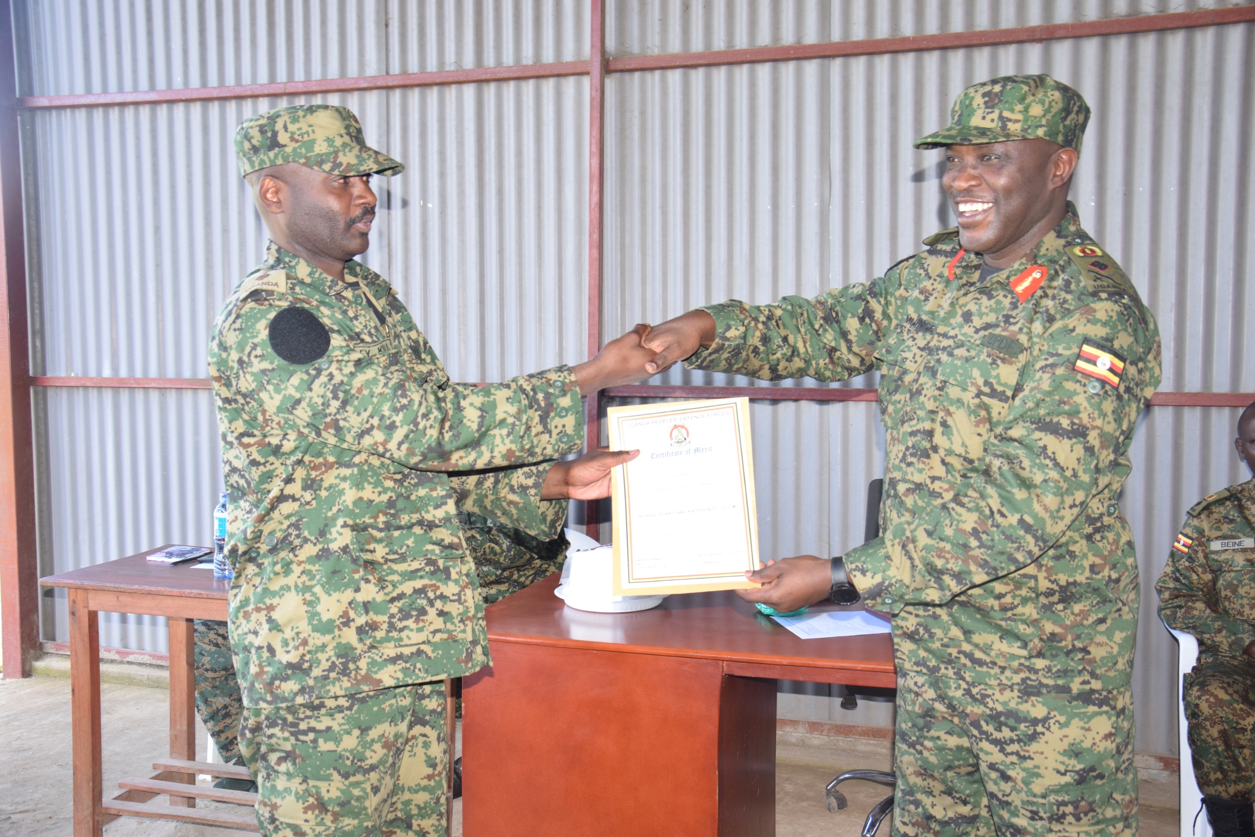 UPDF Boosts Firepower with 90 New Artillery Specialists