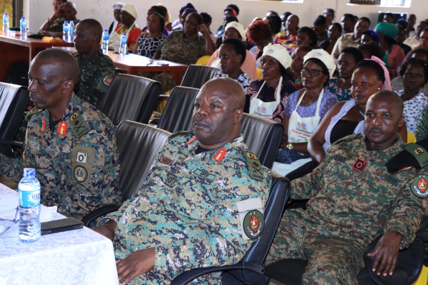 UPDF, Partners Kickstart Green Cooking Campaign for Soldiers’ Spouses